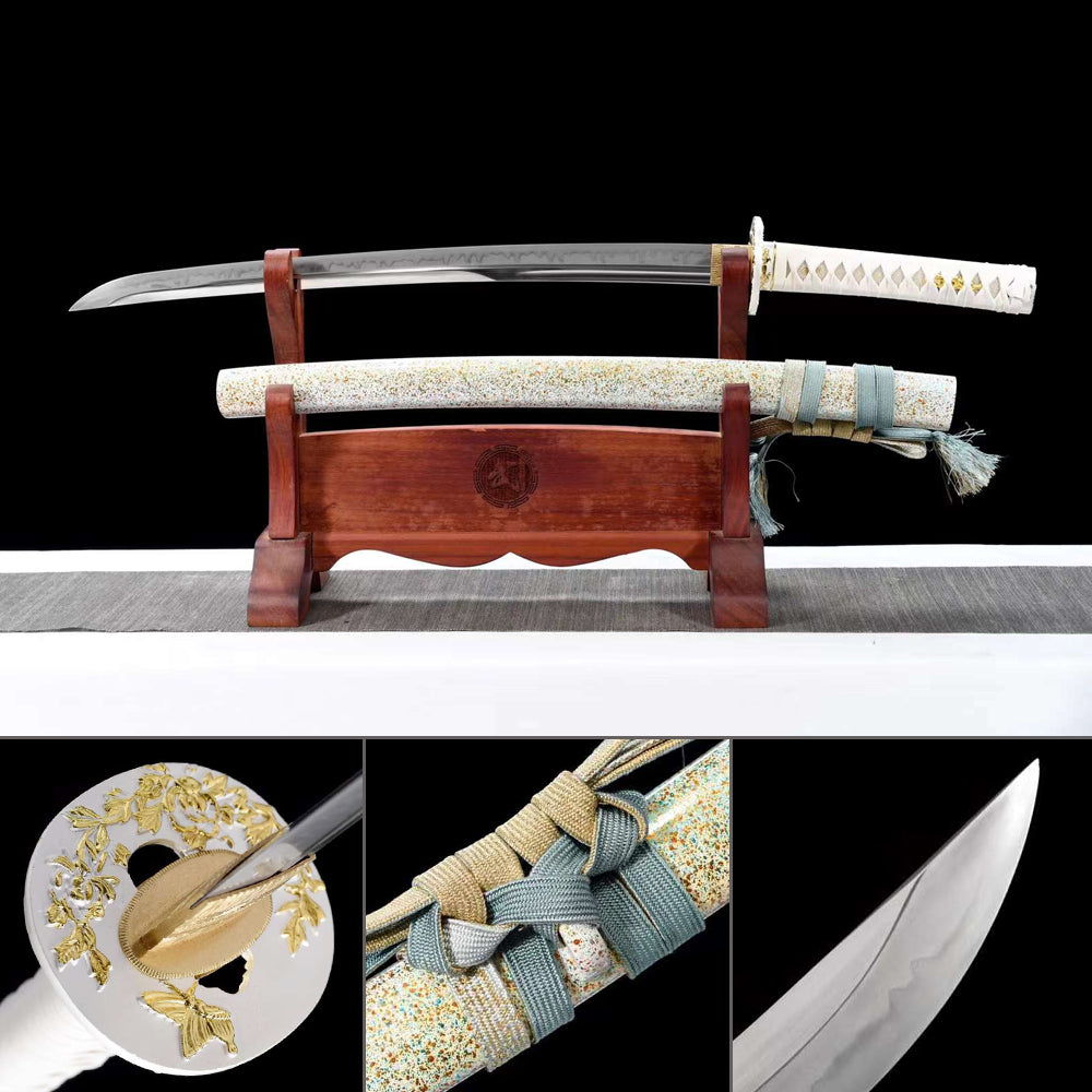 アイビーリーグ Wakizashi Sword T10 Steel Hamon