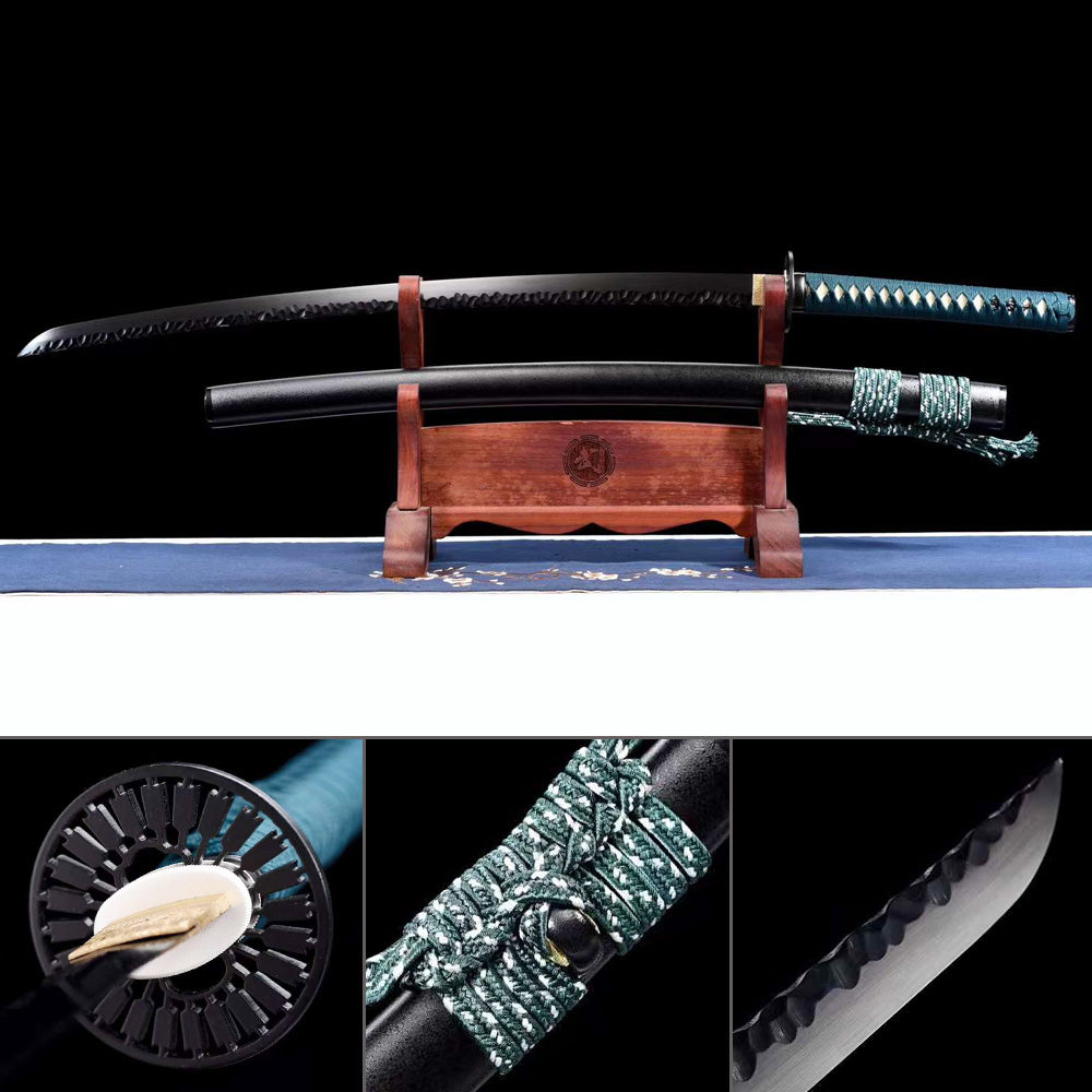 矢羽 Katana 1060 Steel Black Blade