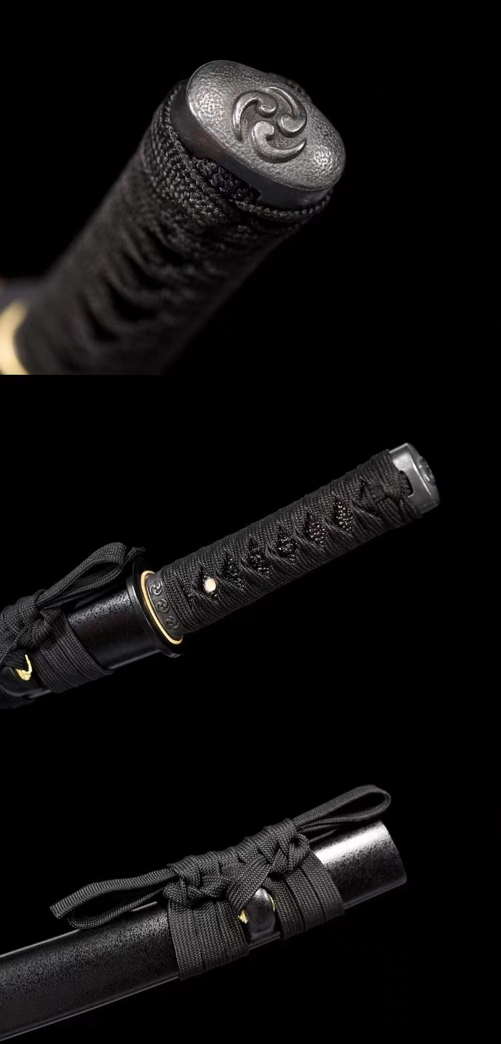 黒翡翠 Tanto High-Manganese Steel