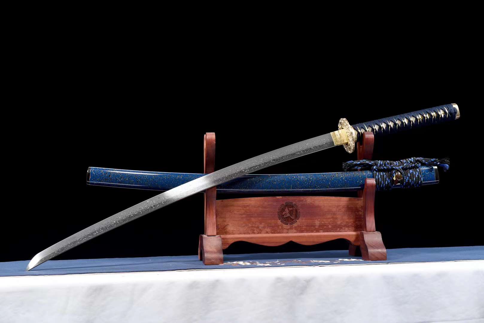 怒った海 Katana Damas Steel
