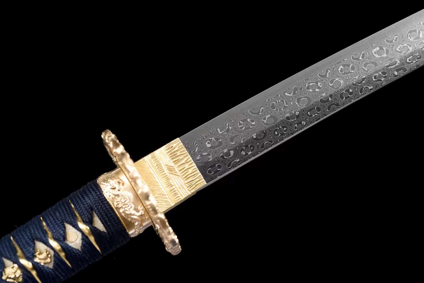 怒った海 Katana Damas Steel