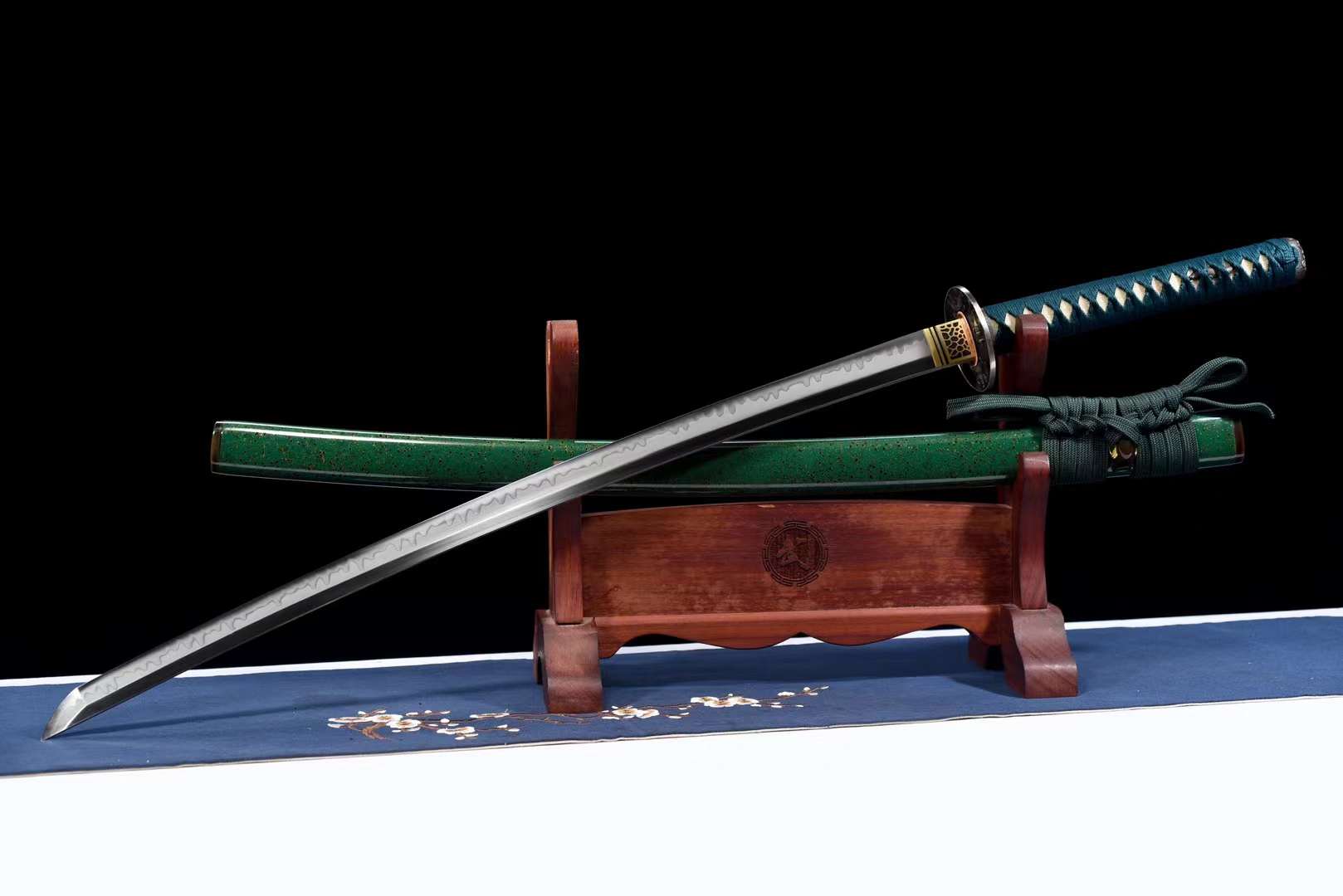 緑の光 Katana T10 Steel Hamon