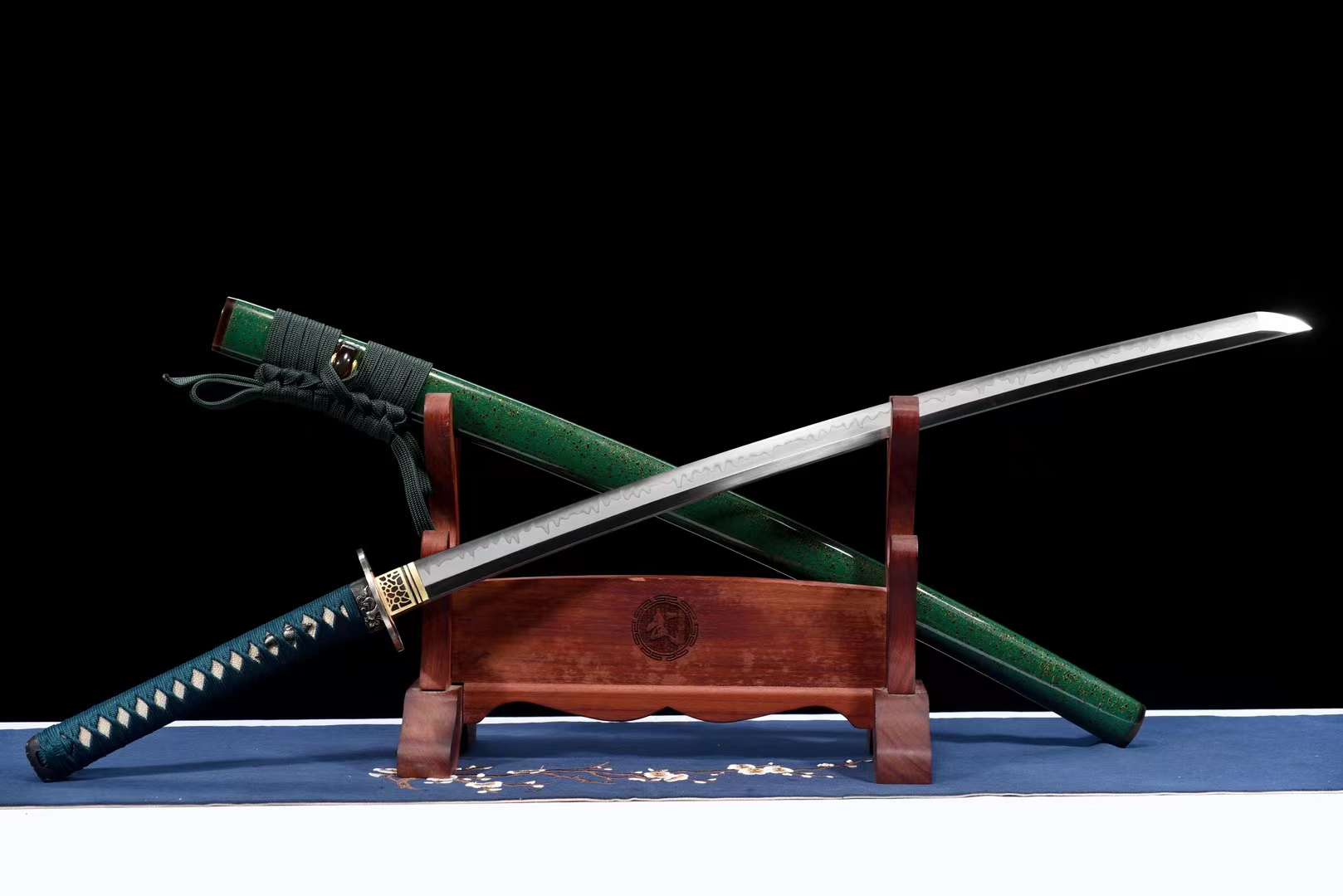 緑の光 Katana T10 Steel Hamon