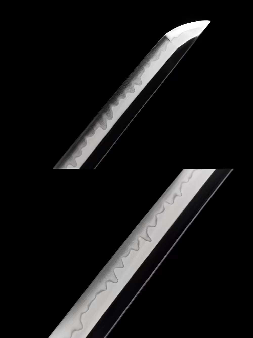緑の光 Katana T10 Steel Hamon