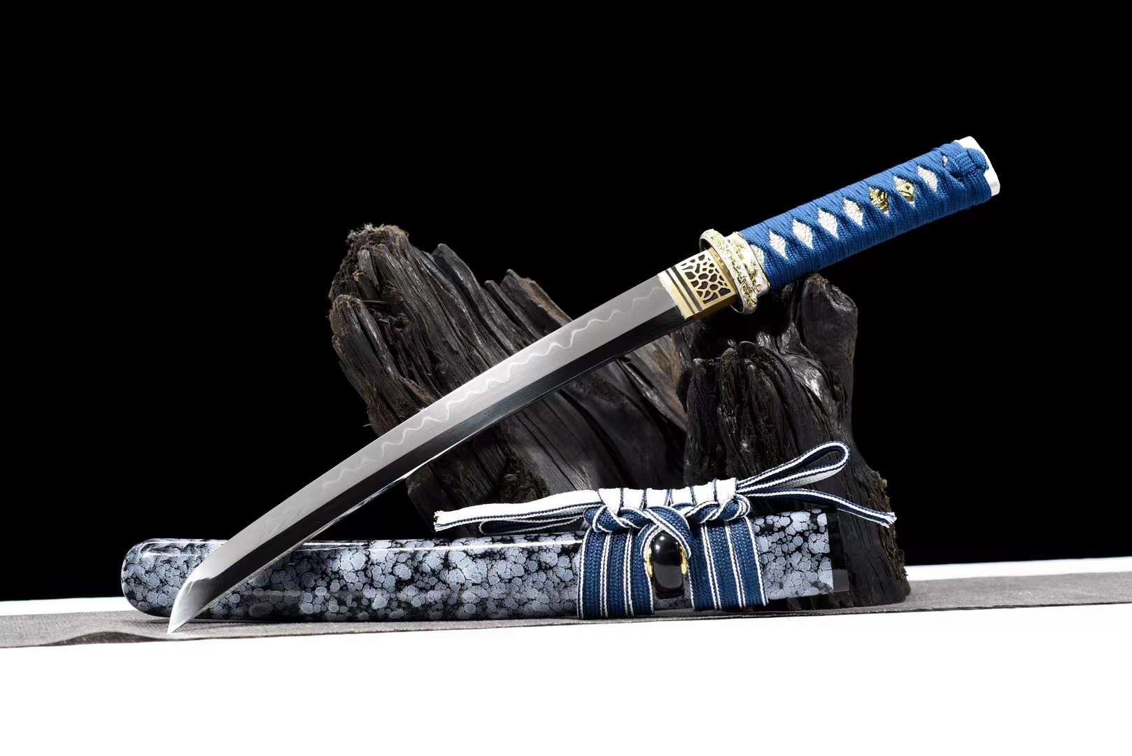 蝉の鳴き声 Tanto T10 Steel Hamon