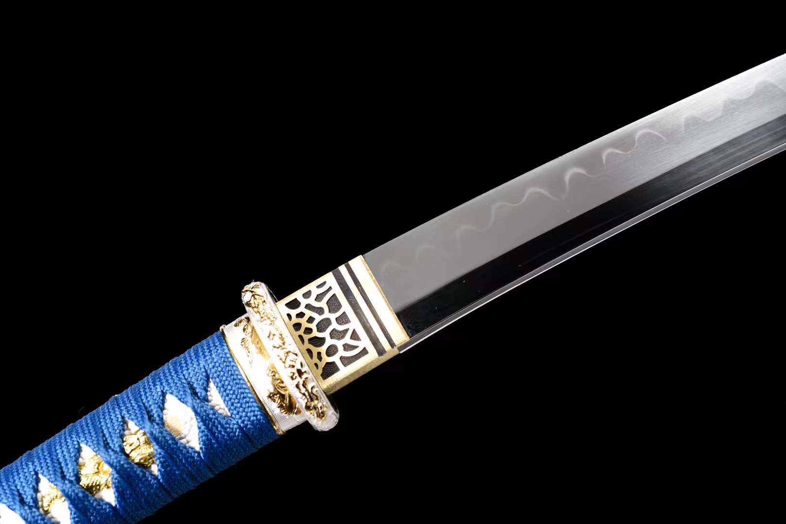 蝉の鳴き声 Tanto T10 Steel Hamon
