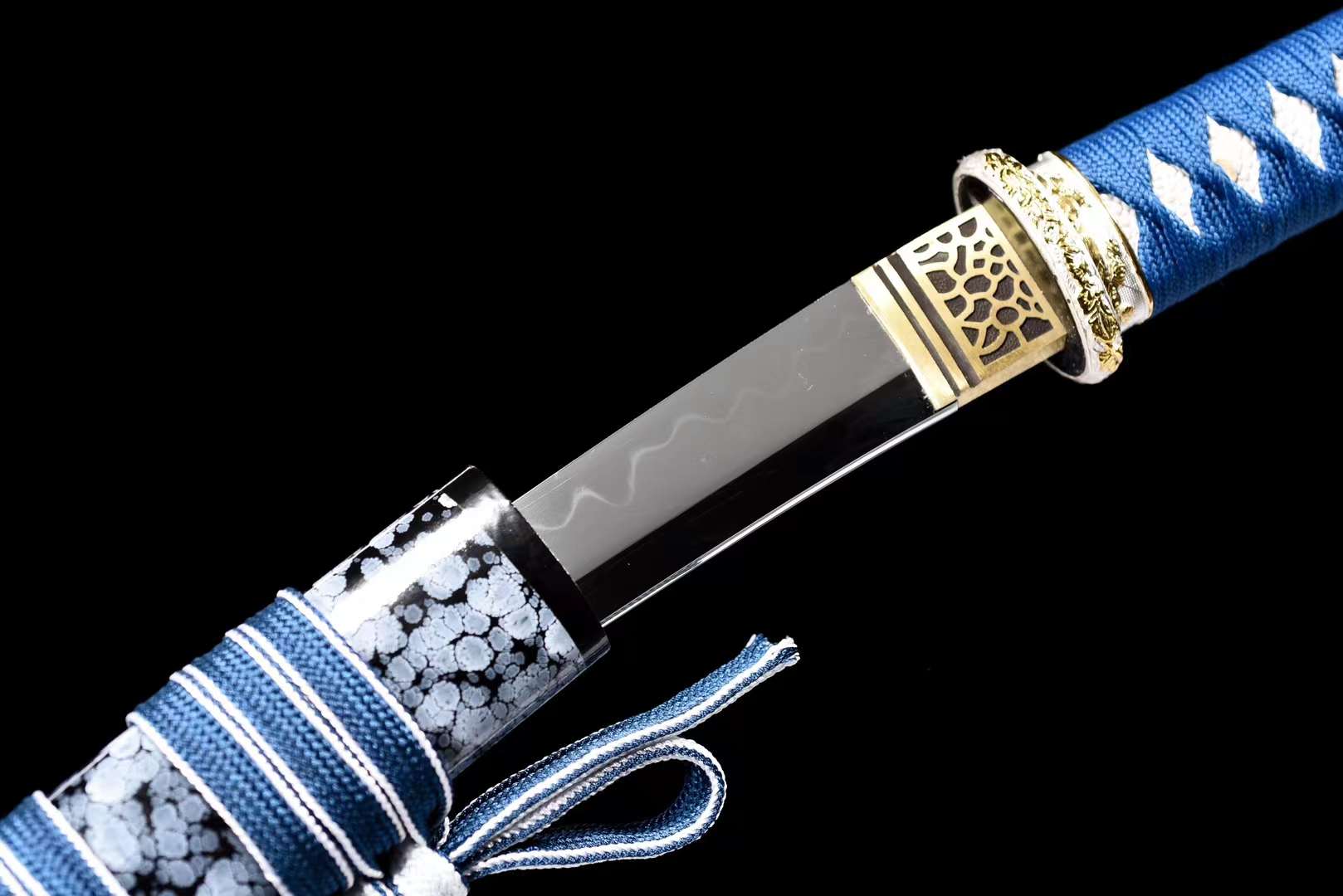 蝉の鳴き声 Tanto T10 Steel Hamon