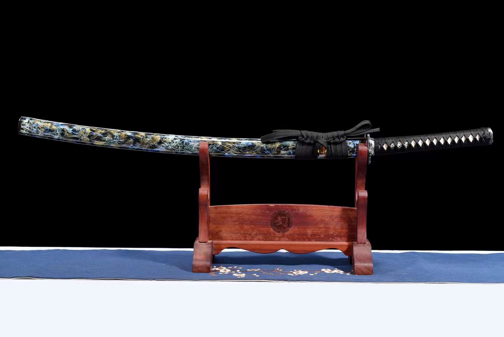 森羅万象 Katana Kobuse forge Damas&T10 Steel