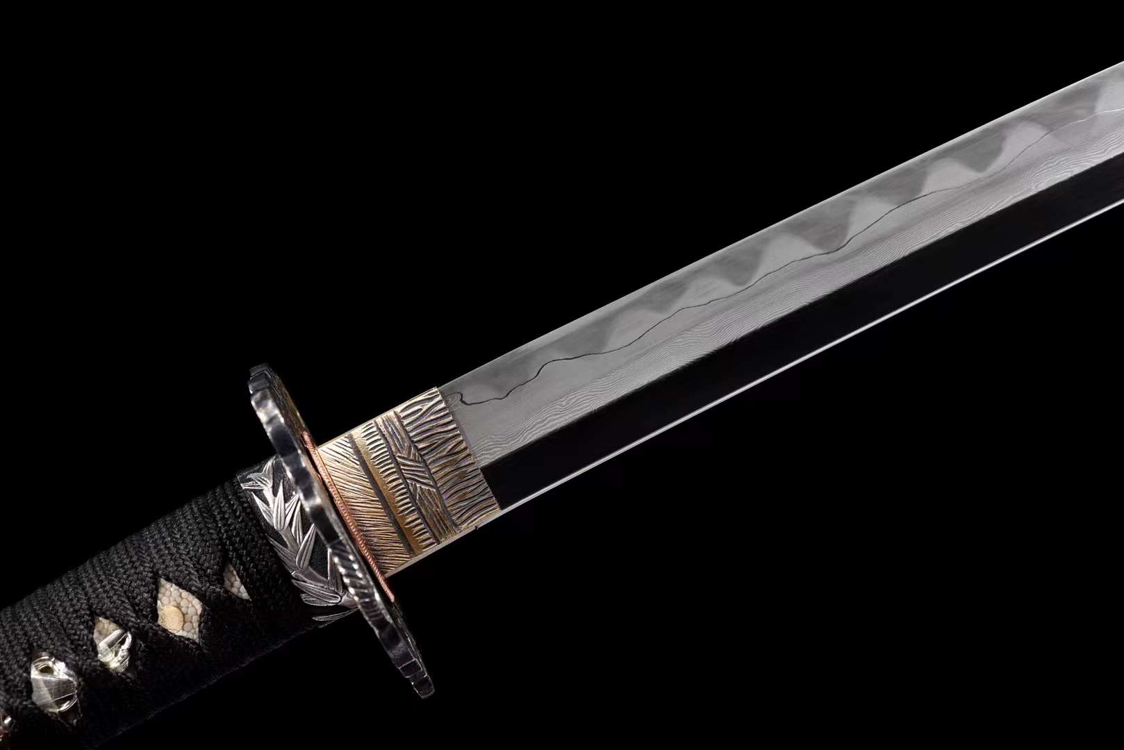 森羅万象 Katana Kobuse forge Damas&T10 Steel