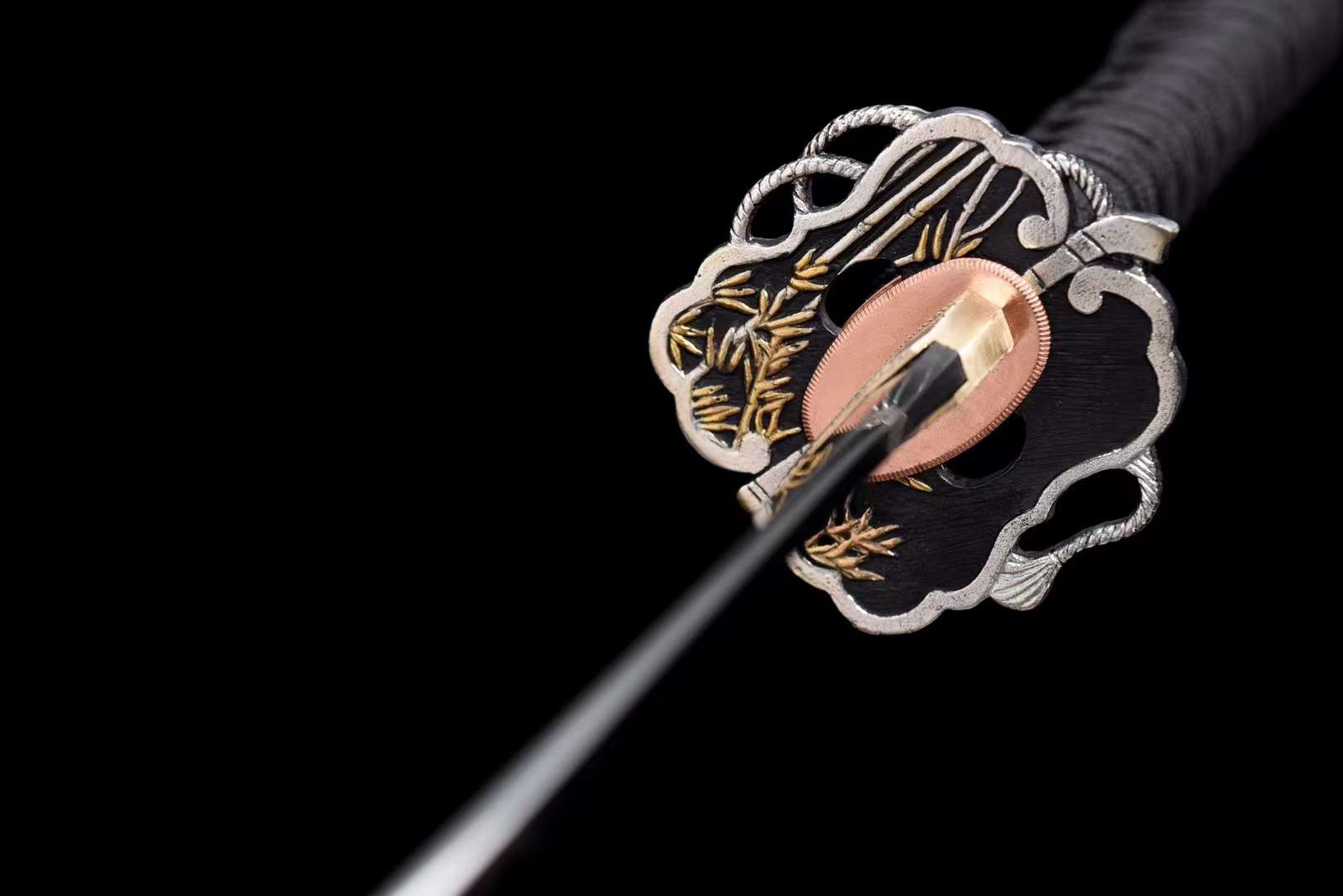 森羅万象 Katana Kobuse forge Damas&T10 Steel