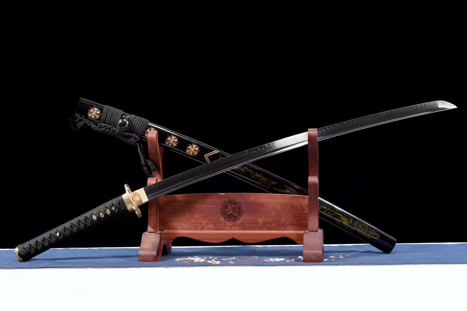 琼楼 Katana T10 Steel Hamon