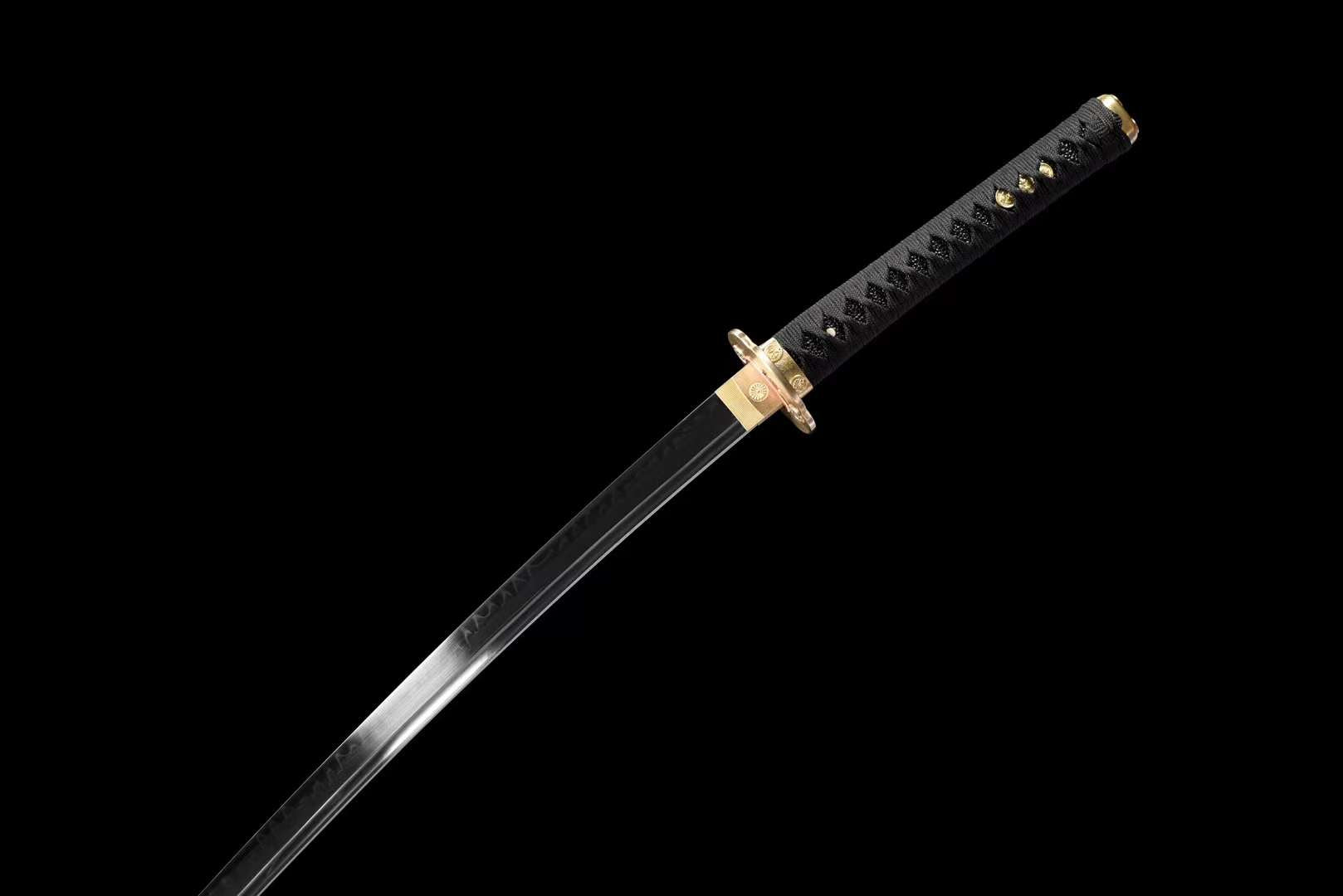 琼楼 Katana T10 Steel Hamon