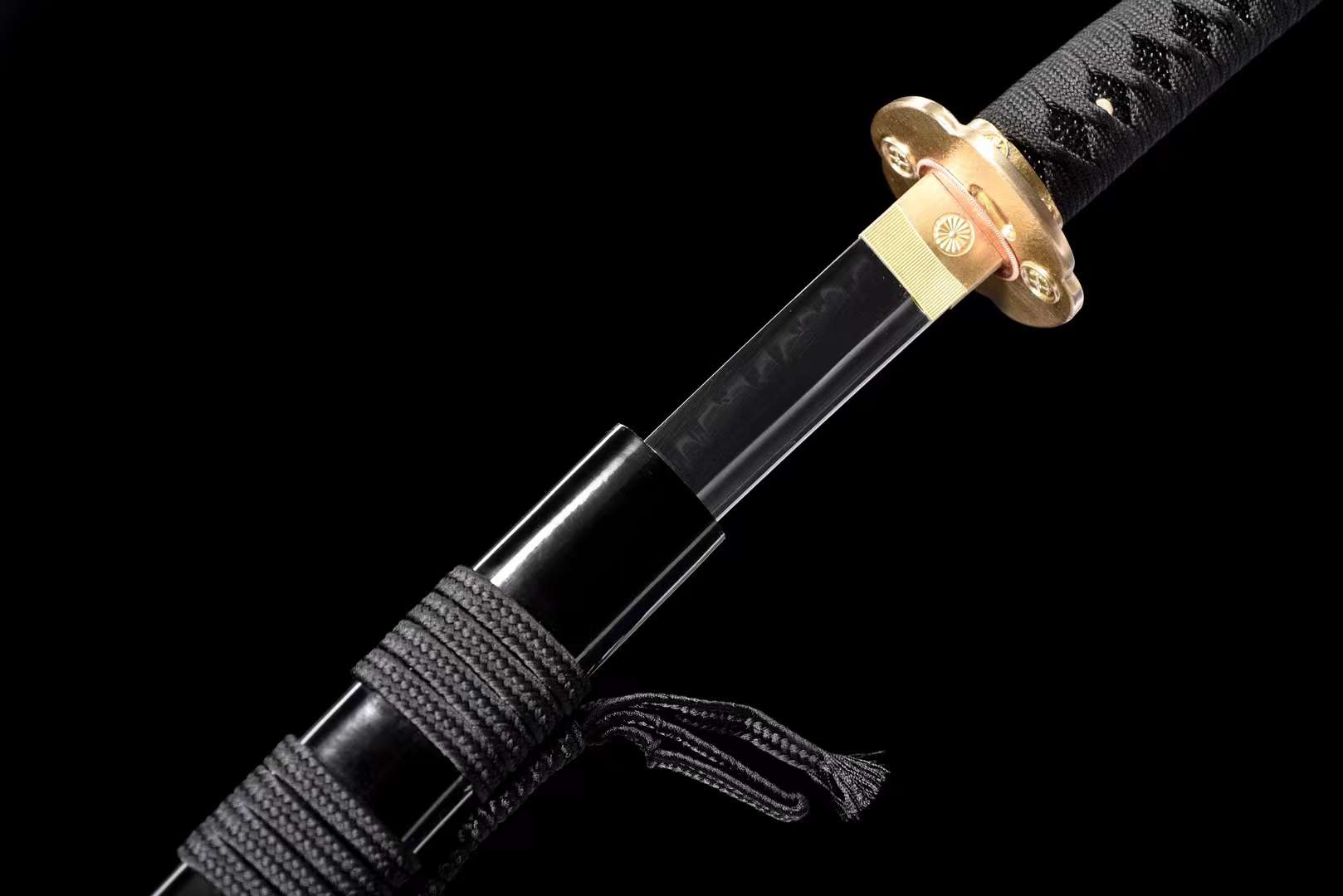 琼楼 Katana T10 Steel Hamon