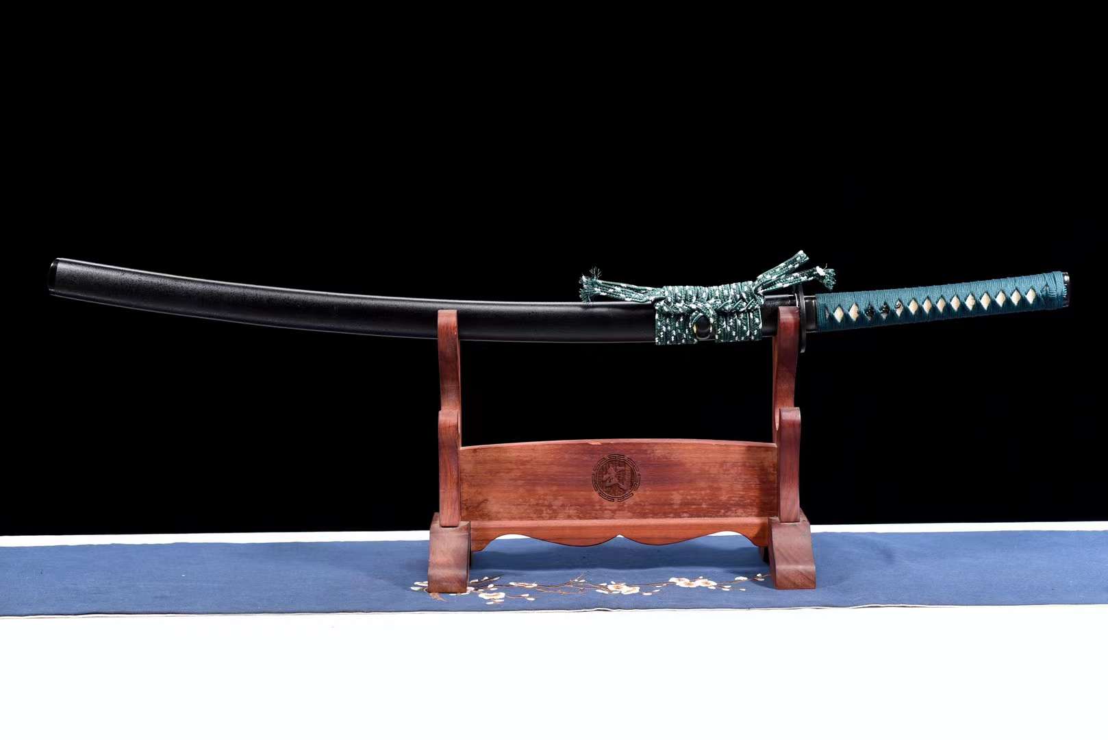 矢羽 Katana 1060 Steel Black Blade