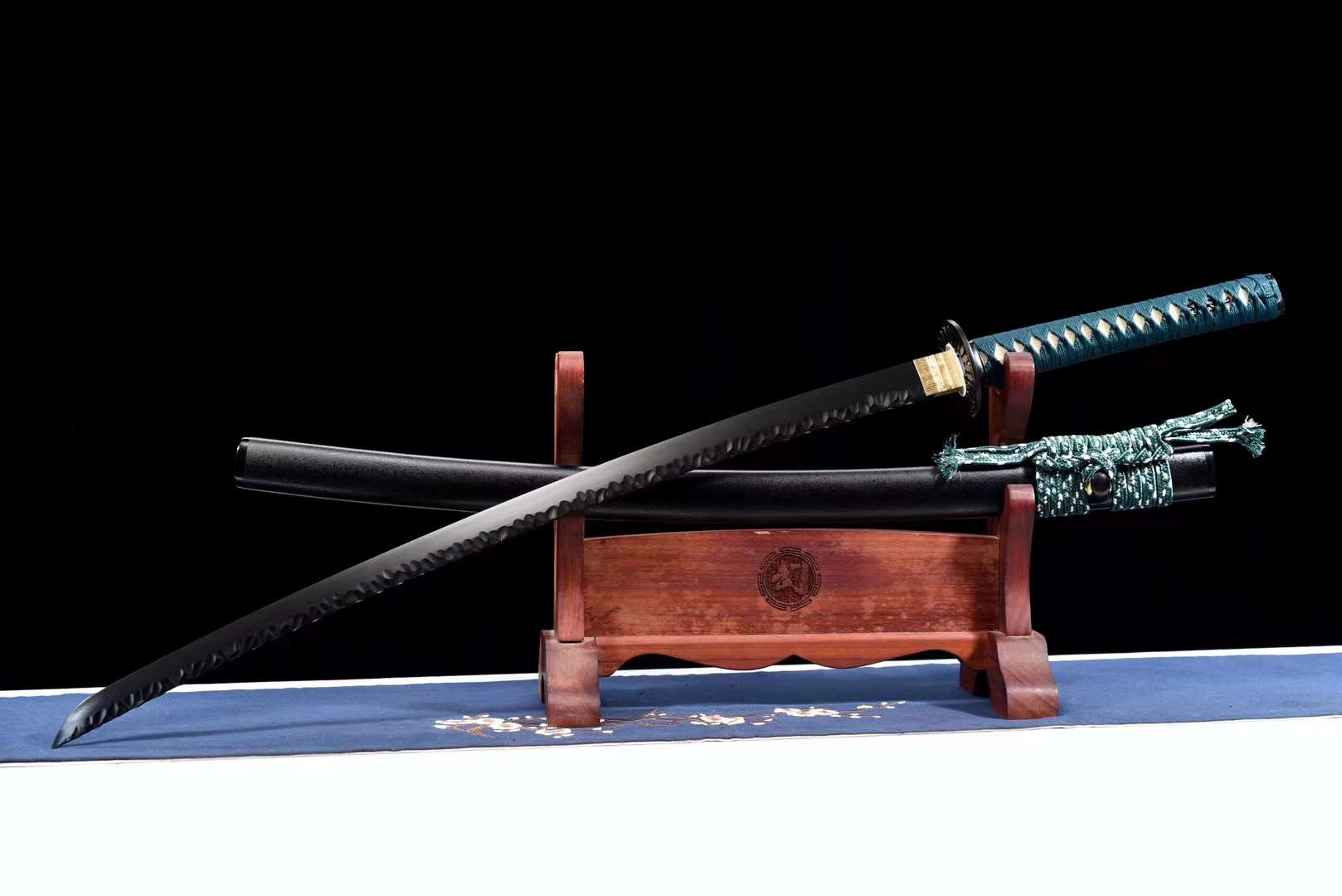 矢羽 Katana 1060 Steel Black Blade