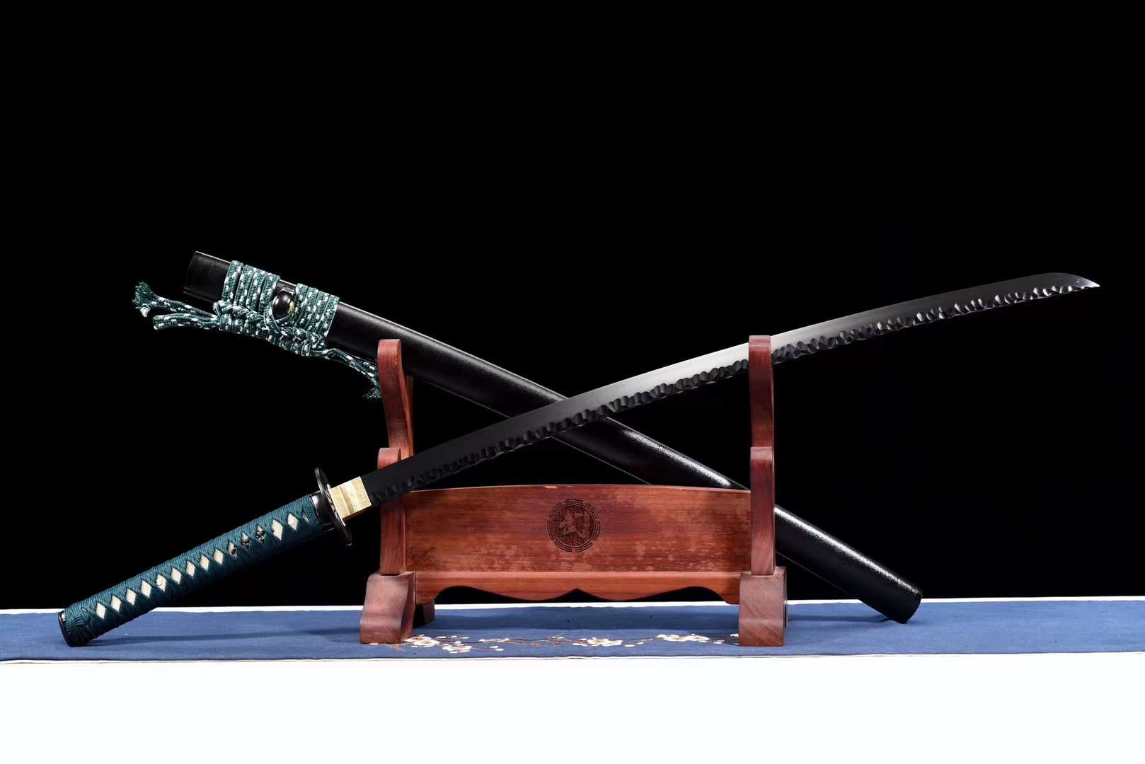 矢羽 Katana 1060 Steel Black Blade