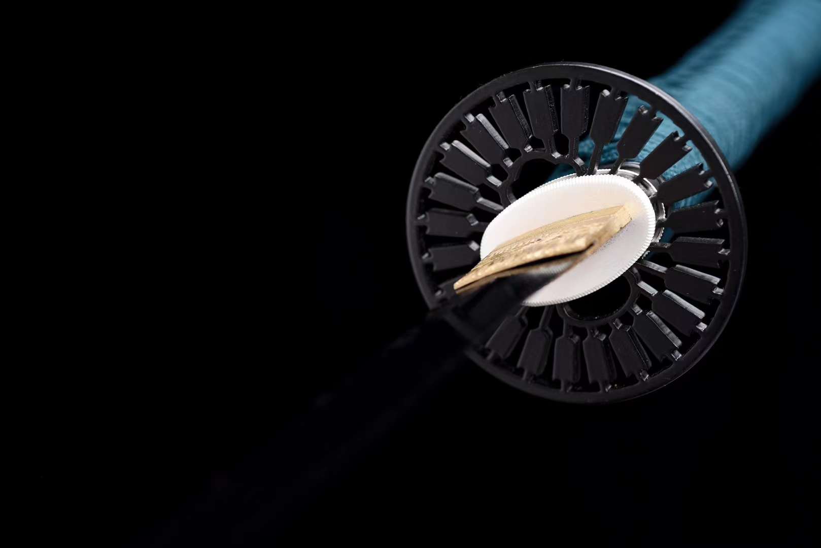 矢羽 Katana 1060 Steel Black Blade