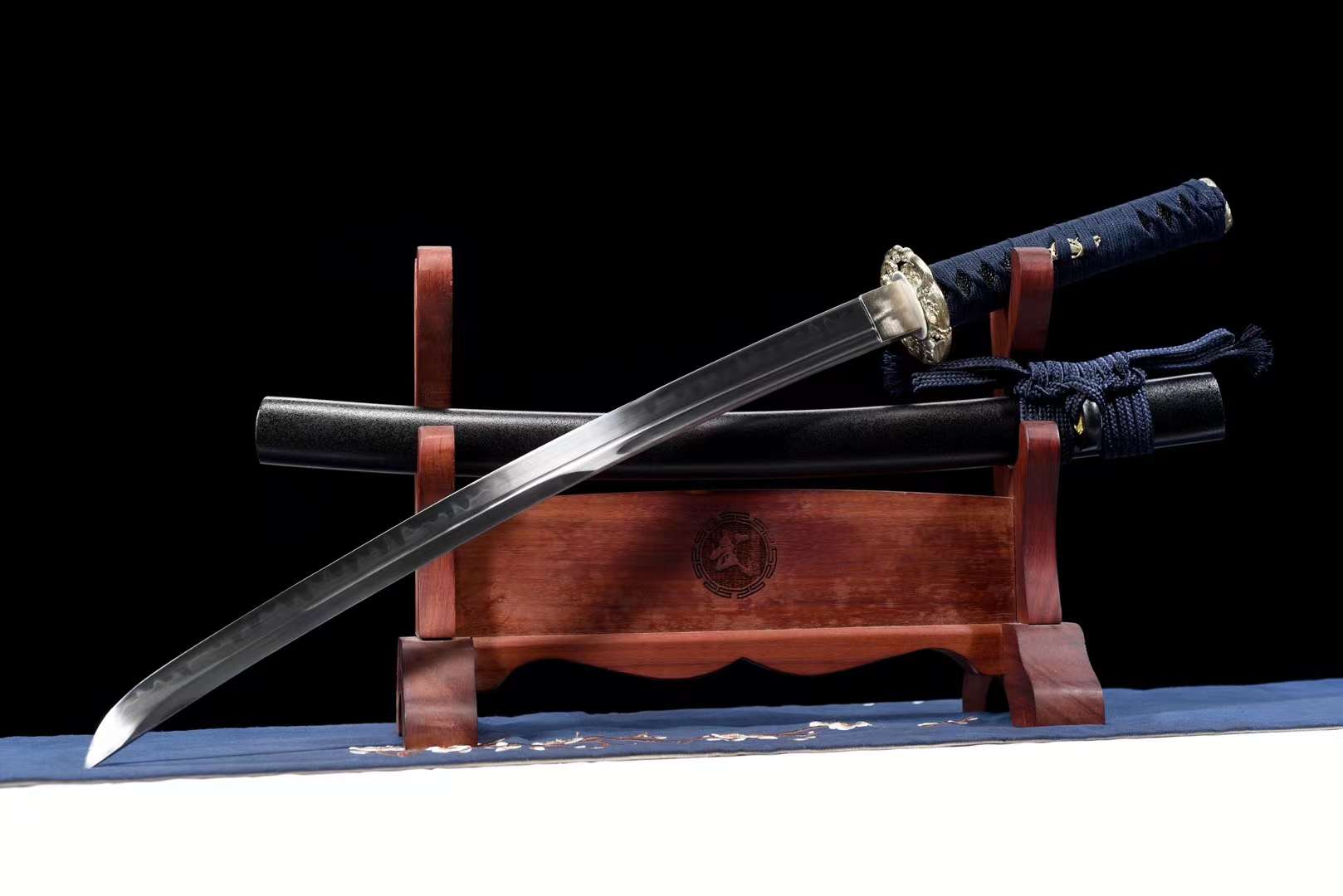 なみ Wakizashi Sword T10 Steel Hamon