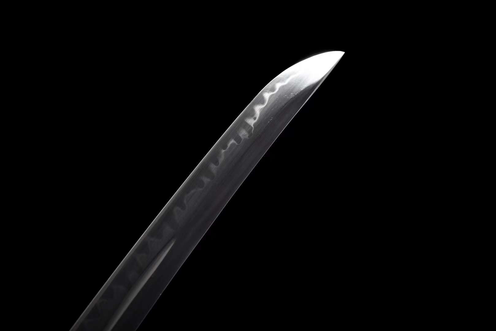 天麟 Wakizashi Sword T10 Steel Hamon Sharpened