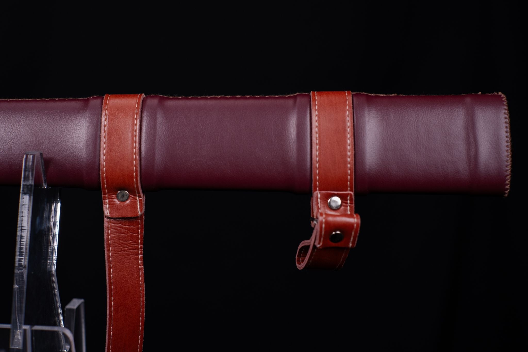 Crimson Valor Spring Steel Viking Sword – detail 5