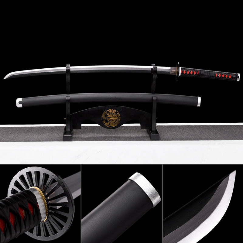Tanjiro DEMON SLAYER Katana japonais fait à la main, épées de samouraï, épée d'anime