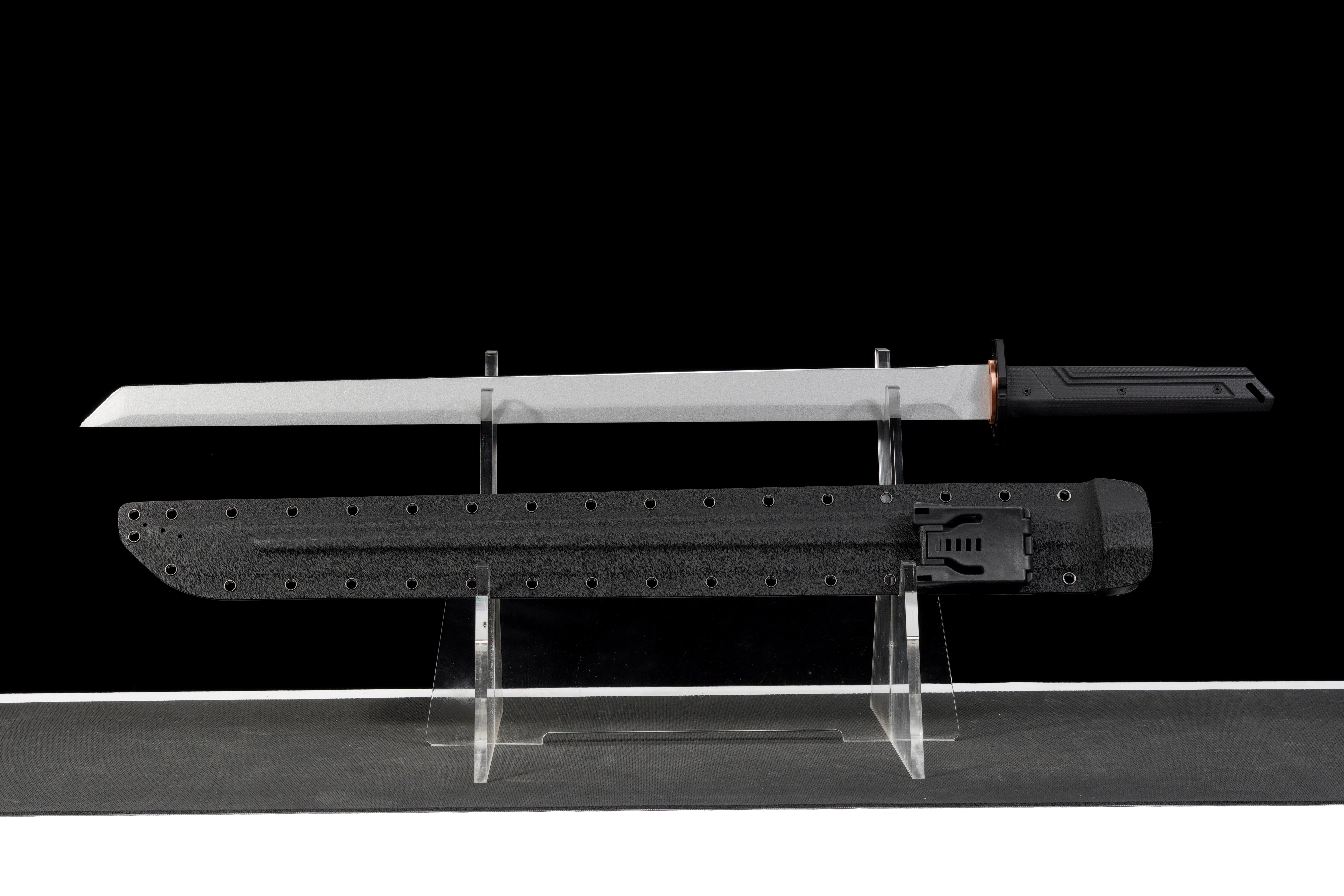 Frostbite Edge 9SiCr Steel - Ultra Sharp Tactical Sword – detail 4