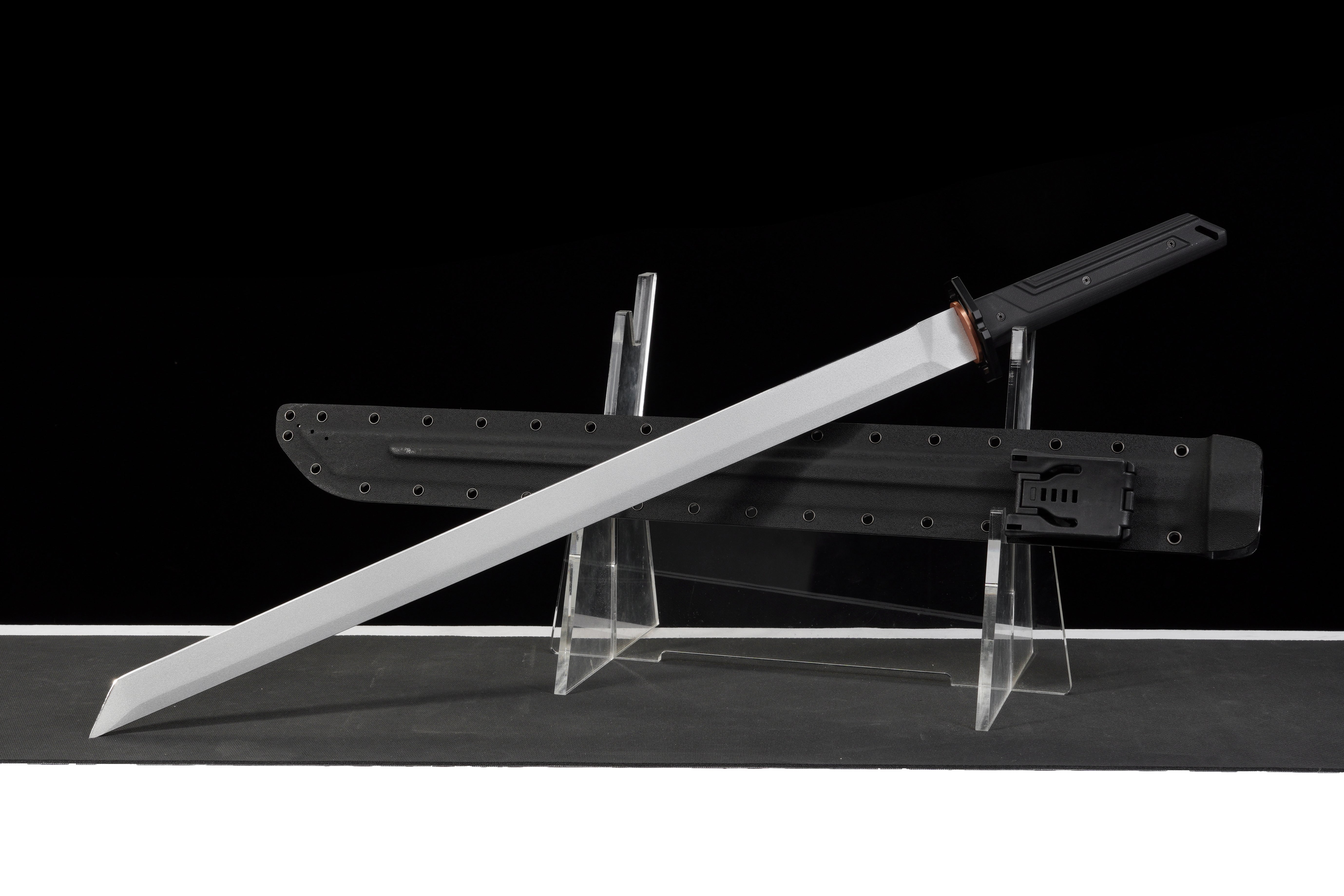 Frostbite Edge 9SiCr Steel - Ultra Sharp Tactical Sword – detail 3