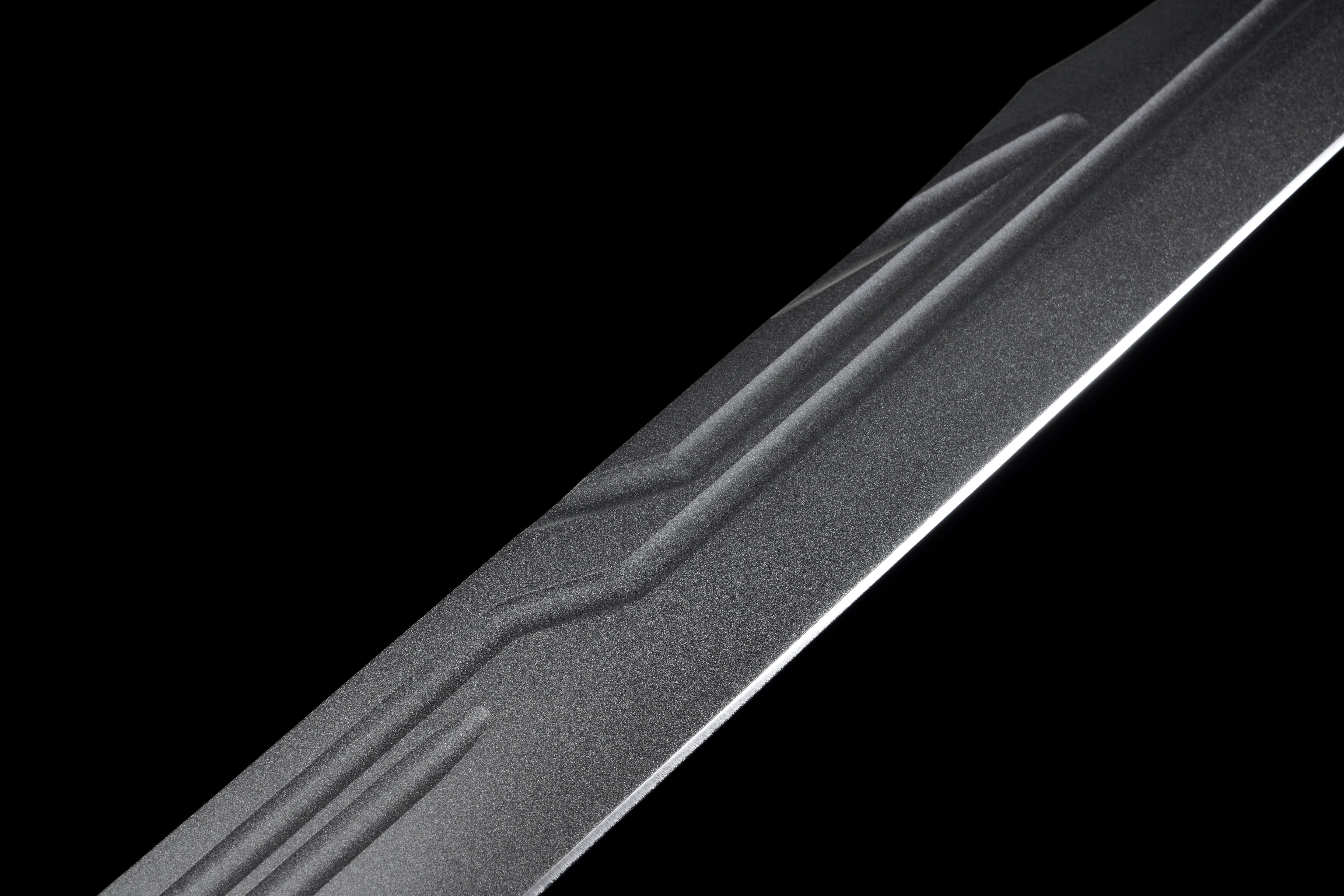 Titanium Ronin Tactical Katana – 60Si2CrVA Spring Steel - Ultra Shar – detail 7