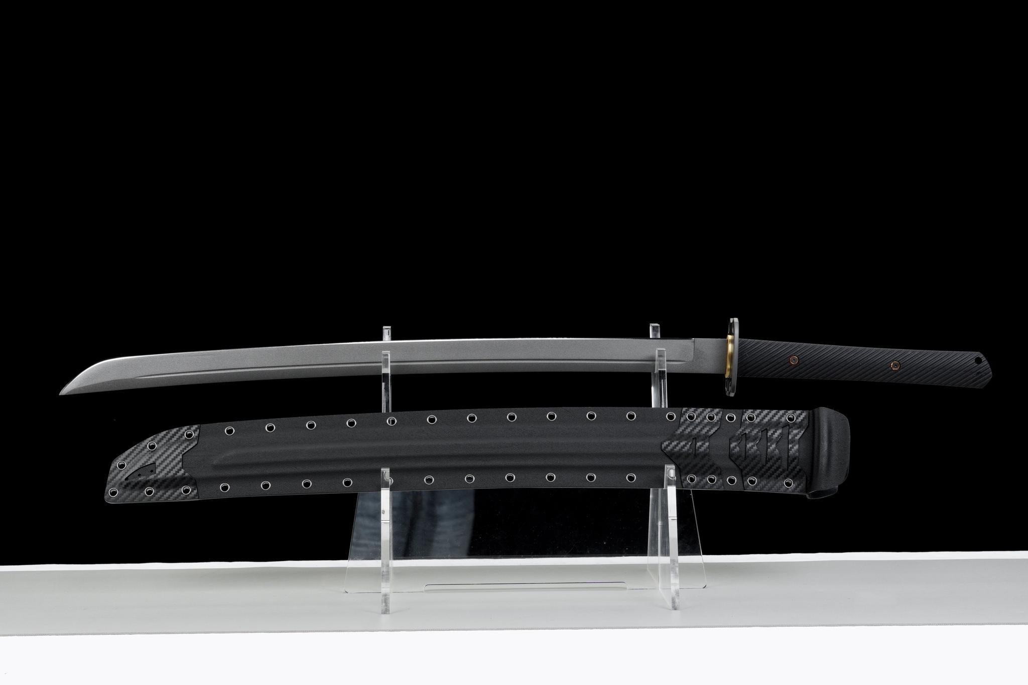 Voidstrike Tactical Katana Sword – 9SiCr High-Performance Steel - Ul – detail 3