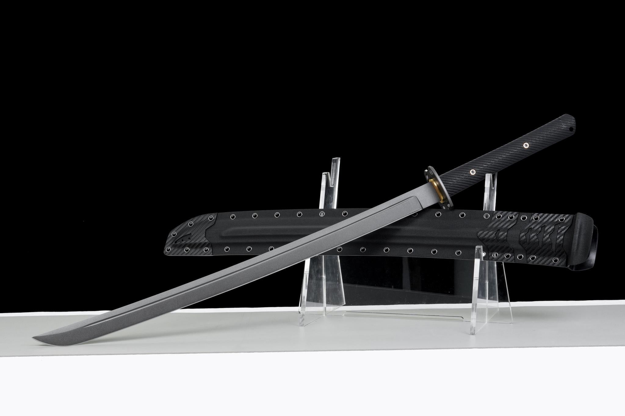 Voidstrike Tactical Katana Sword – 9SiCr High-Performance Steel - Ul – detail 4