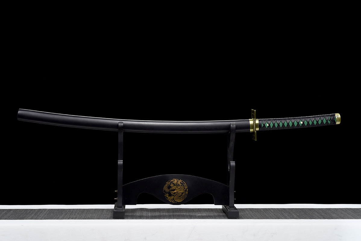 Handgefertigte Katana-Samurai-Schwerter, Dämonentöter, echtes Anime-Schwert, voller Tang, geschärft