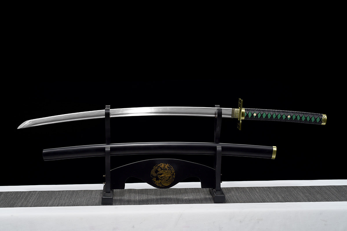 Handgefertigte Katana-Samurai-Schwerter, Dämonentöter, echtes Anime-Schwert, voller Tang, geschärft