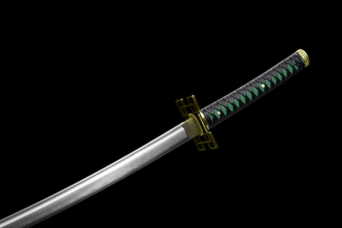Handgefertigte Katana-Samurai-Schwerter, Dämonentöter, echtes Anime-Schwert, voller Tang, geschärft