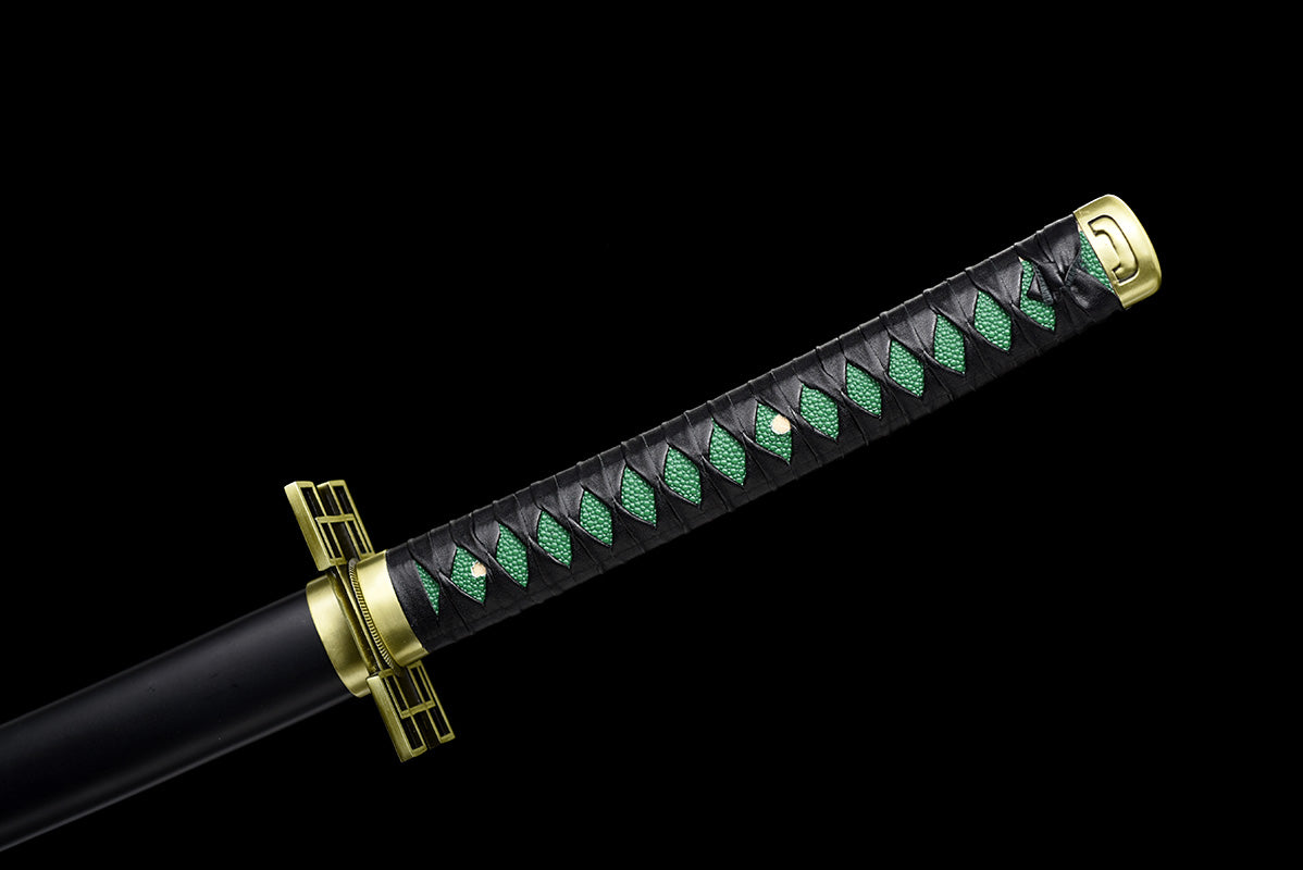 Handgefertigte Katana-Samurai-Schwerter, Dämonentöter, echtes Anime-Schwert, voller Tang, geschärft