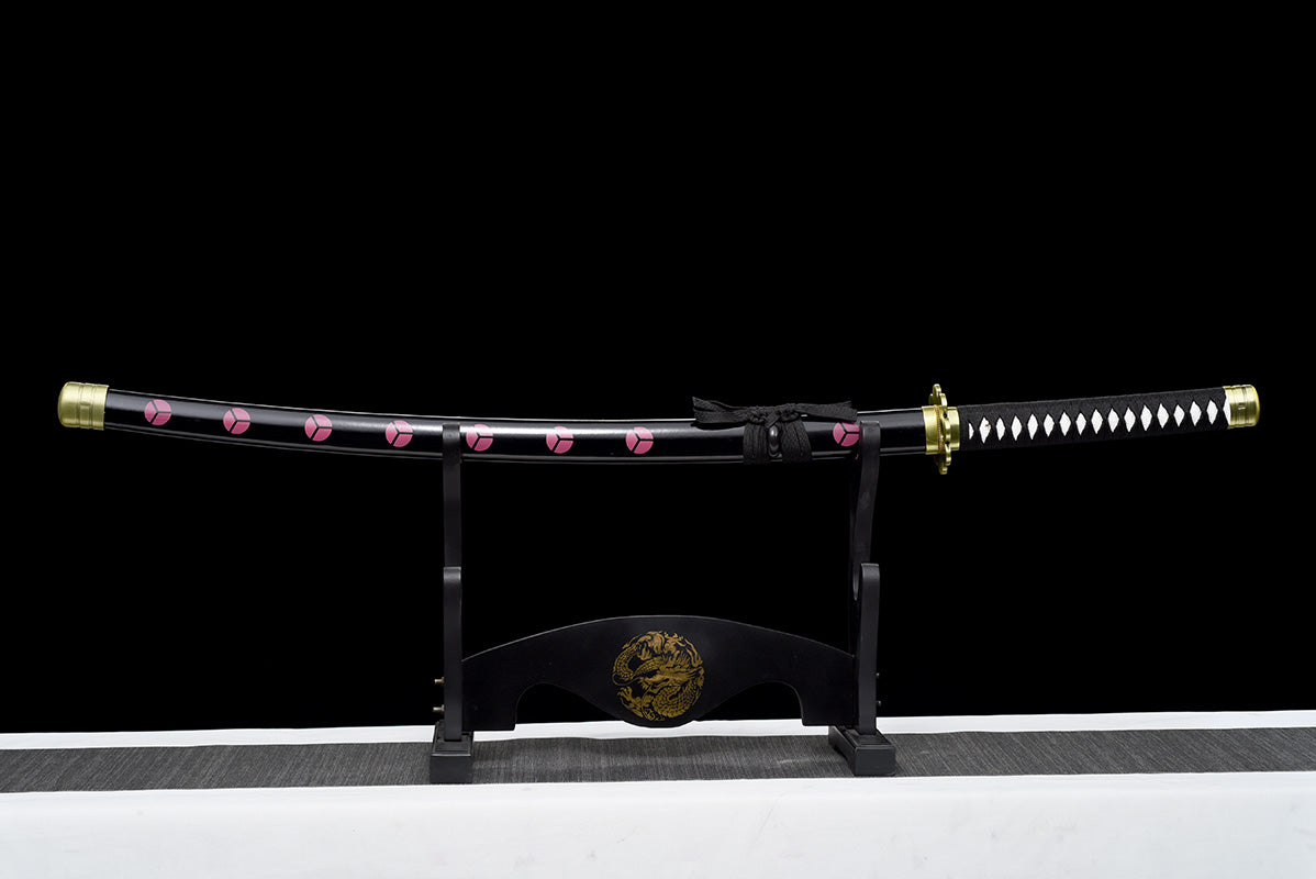 Handmade Zoro Katana One Piece Full Tang Sword - China Swords and Cosplay  price