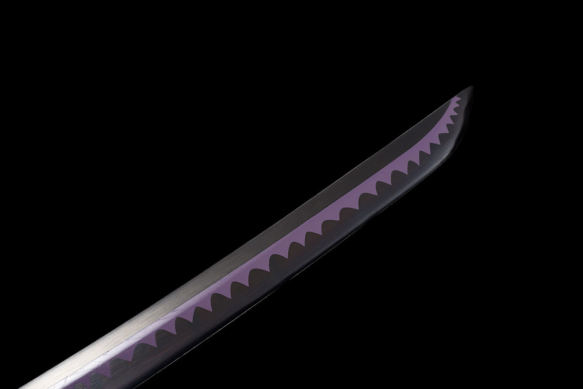 Une pièce Roronoa Zoro fait à la main japon katana samouraï épées épée pleine Tang