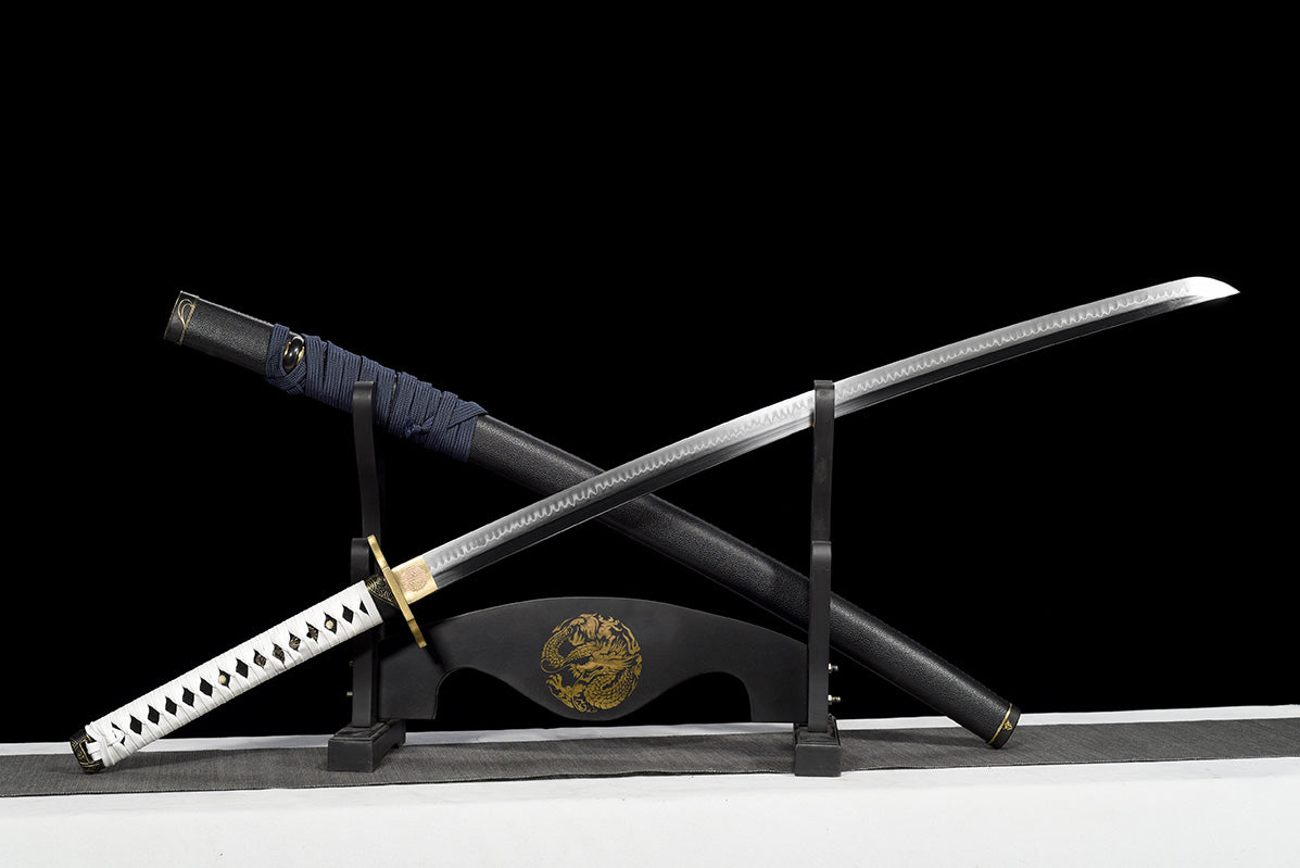 Devil May Cry Vergil Sword Épée De Samouraï Japonais Faite À La Main En Acier T10 Avec Hamon