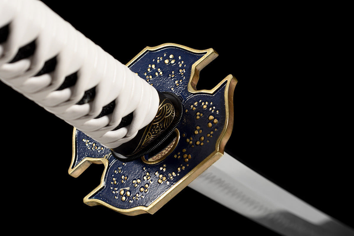 Devil May Cry Vergil Sword Épée De Samouraï Japonais Faite À La Main En Acier T10 Avec Hamon