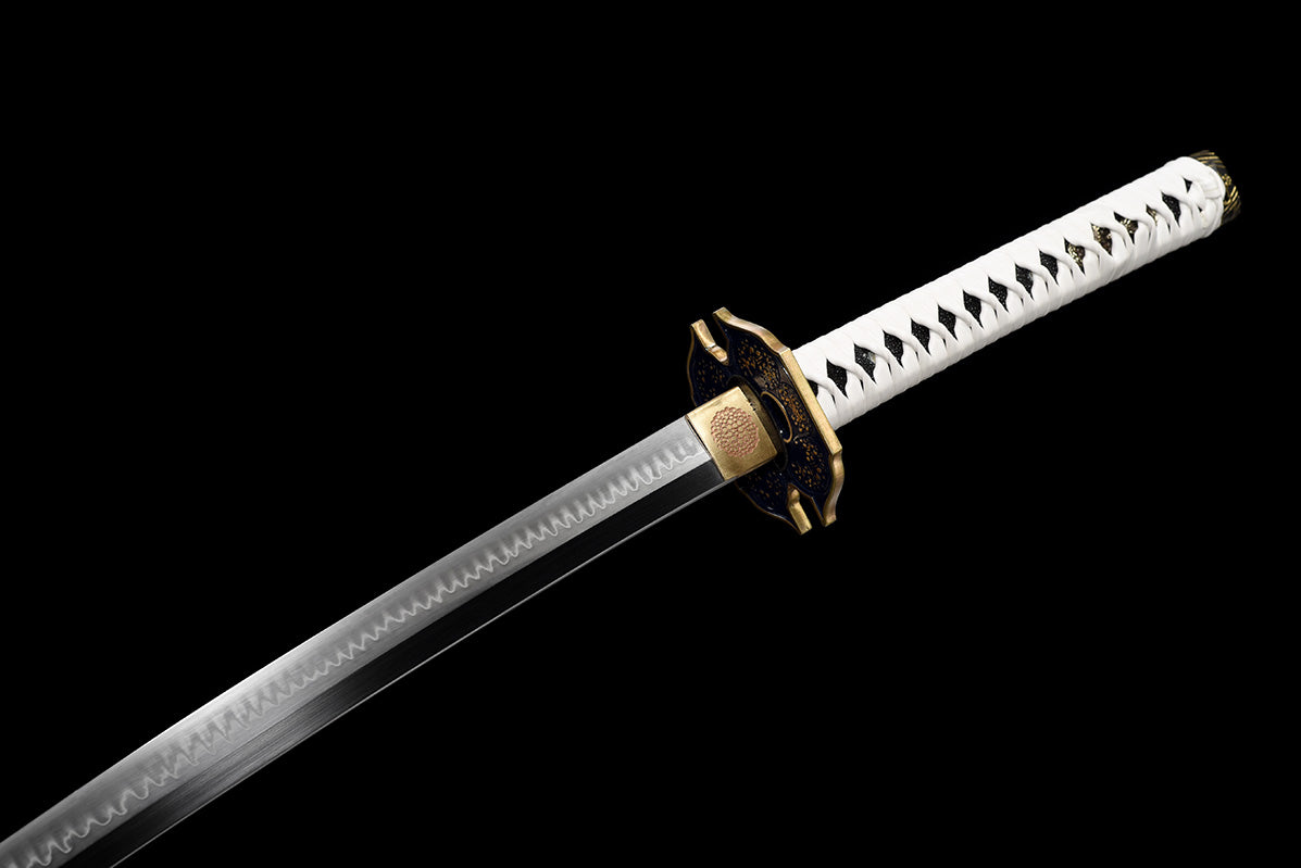 Devil May Cry Vergil Sword Épée De Samouraï Japonais Faite À La Main En Acier T10 Avec Hamon
