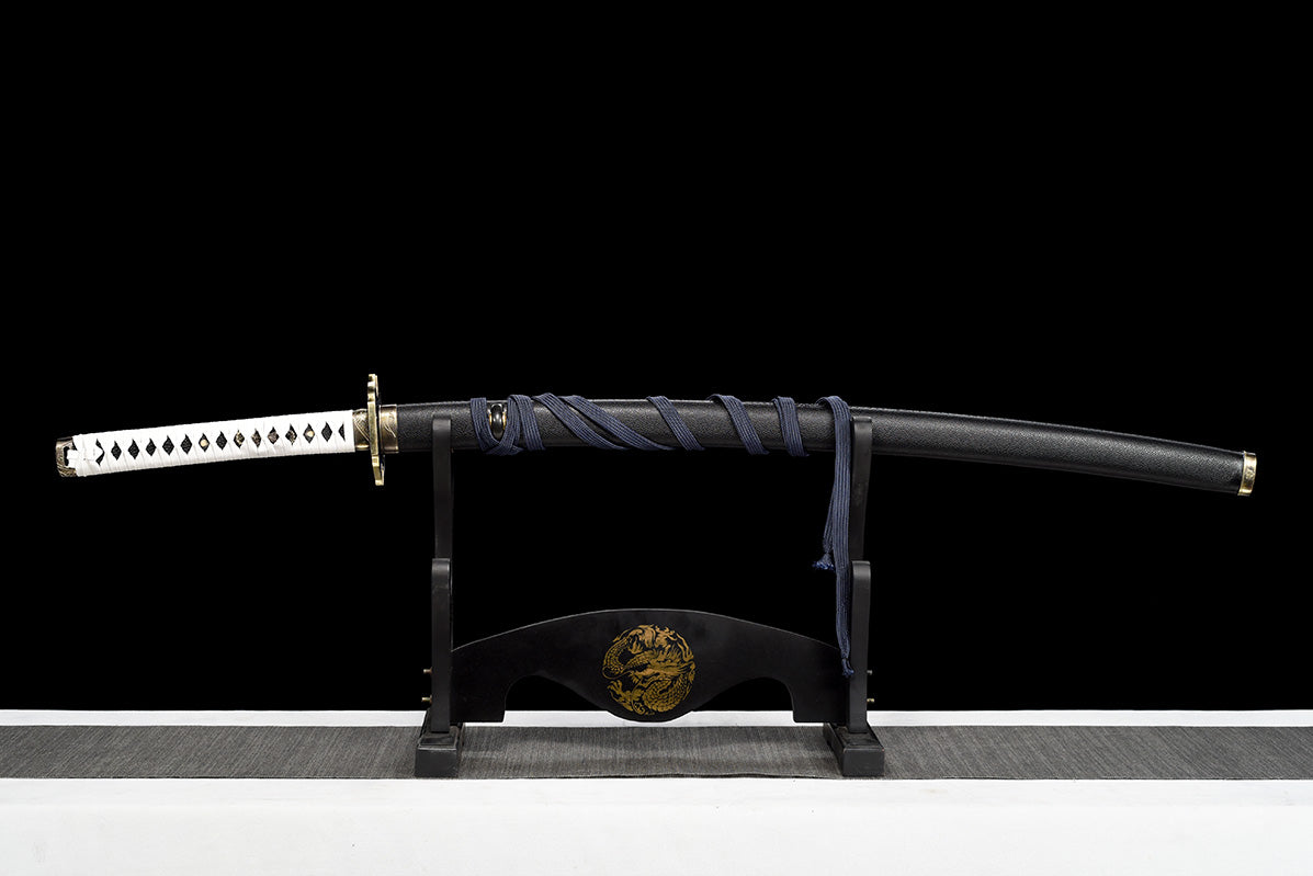 Devil May Cry Vergil Sword Épée de samouraï japonaise faite à la main Hamon en acier à haute teneur en manganèse