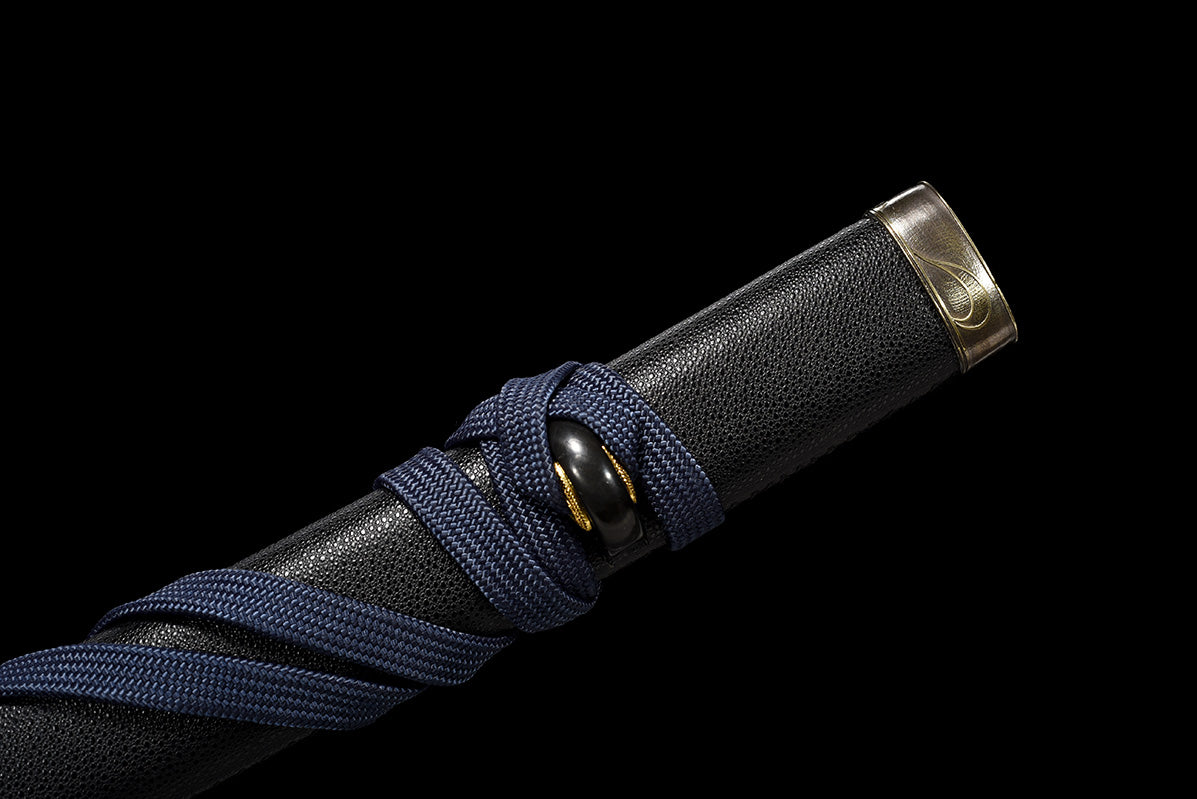 Devil May Cry Vergil Sword Épée de samouraï japonaise faite à la main Hamon en acier à haute teneur en manganèse
