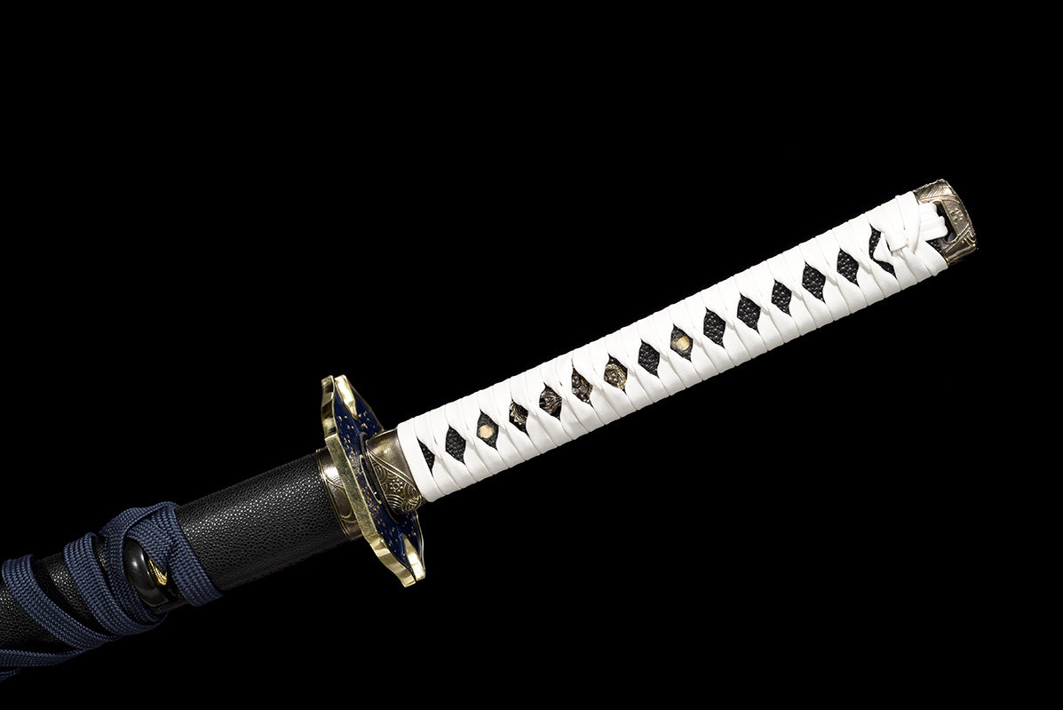 Devil May Cry Vergil Sword Épée de samouraï japonaise faite à la main Hamon en acier à haute teneur en manganèse