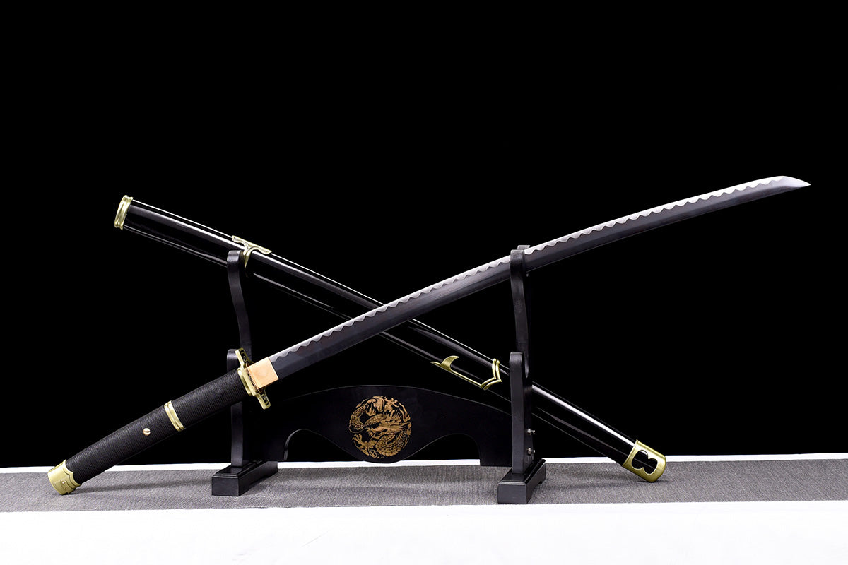 Une Pièce Roronoa Zoro Épées De Samouraï Katana Japonais Faites à La Main