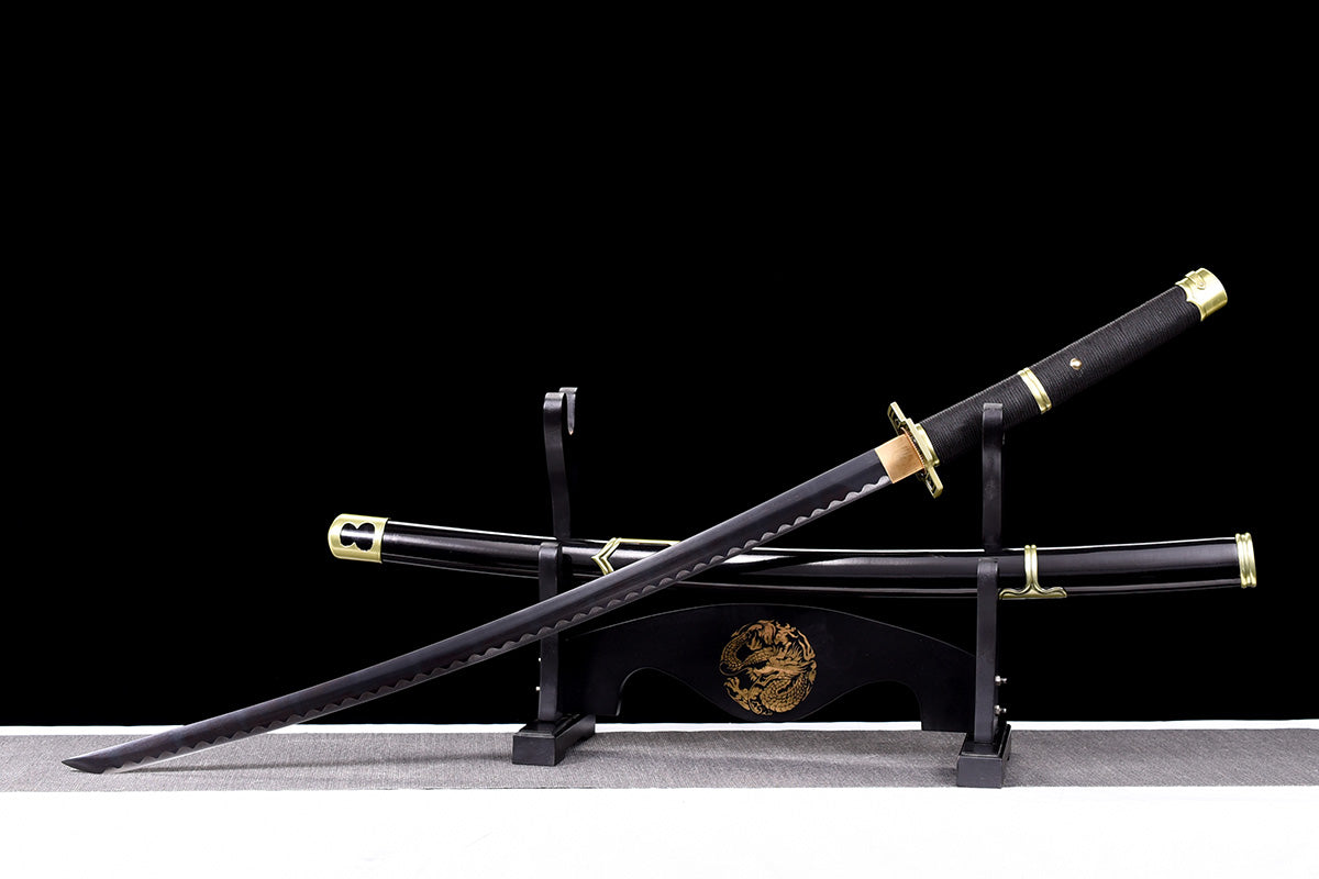 Une Pièce Roronoa Zoro Épées De Samouraï Katana Japonais Faites à La Main