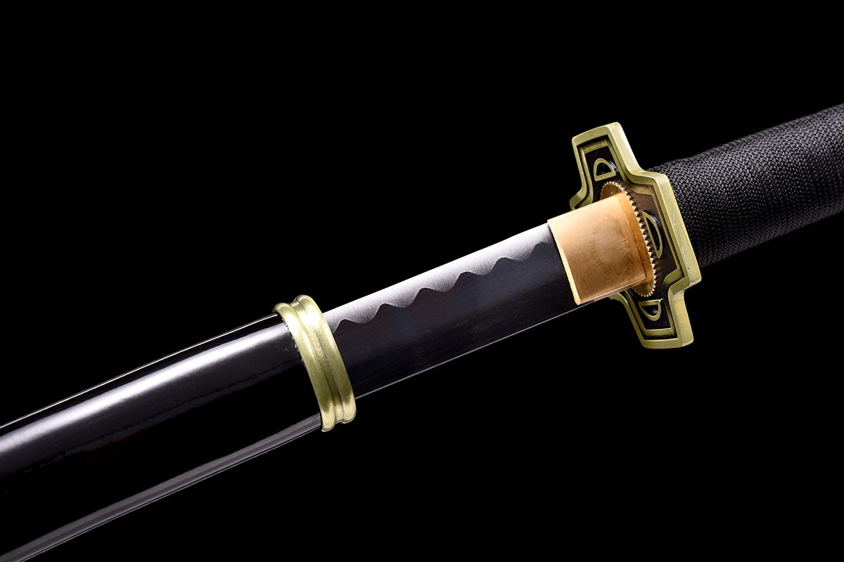 Une Pièce Roronoa Zoro Épées De Samouraï Katana Japonais Faites à La Main