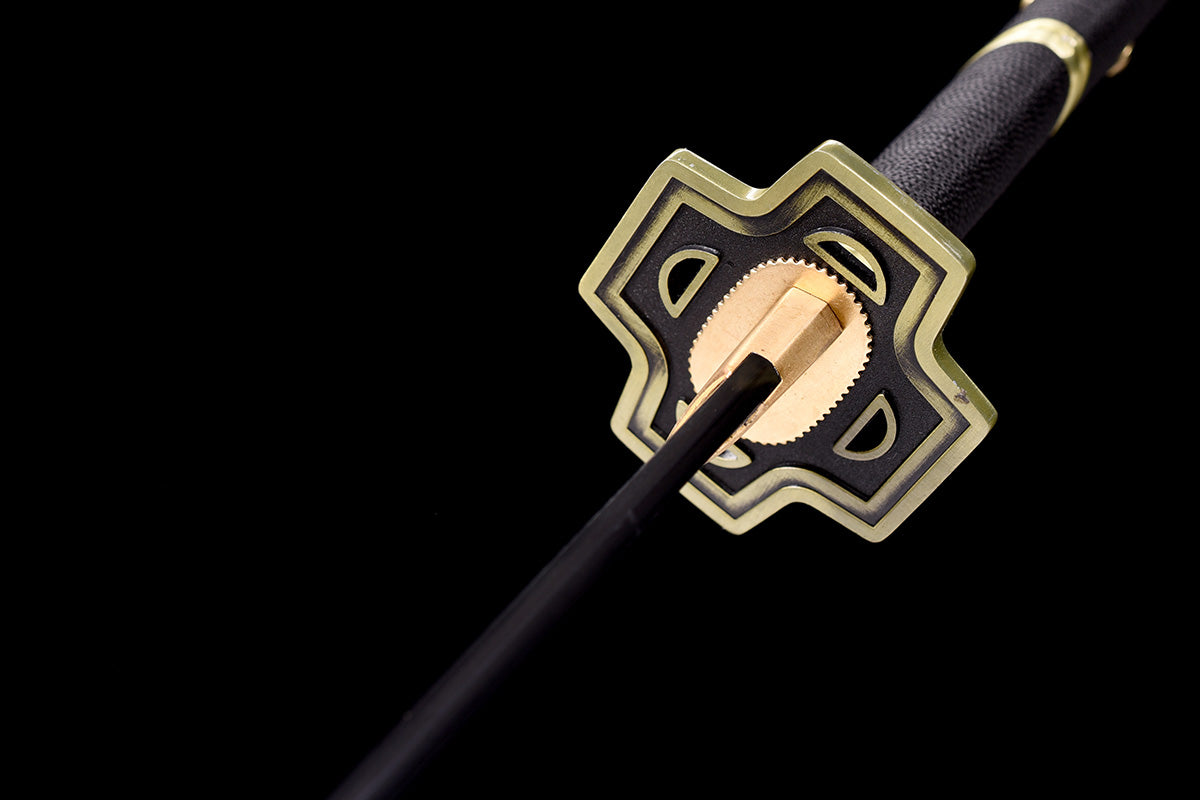 Une Pièce Roronoa Zoro Épées De Samouraï Katana Japonais Faites à La Main
