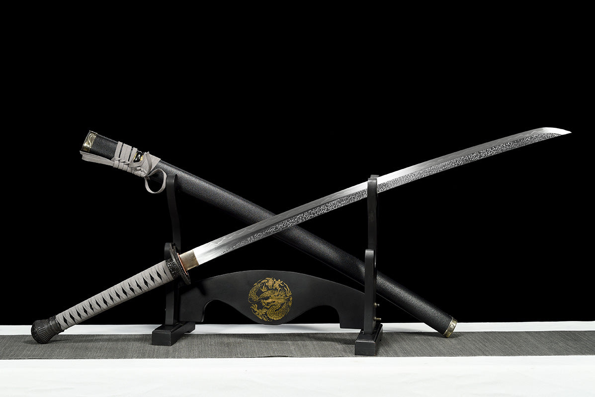 Elden Ring Moonveil Katana Épée de samouraï japonais faite à la main en acier T10 avec hamon
