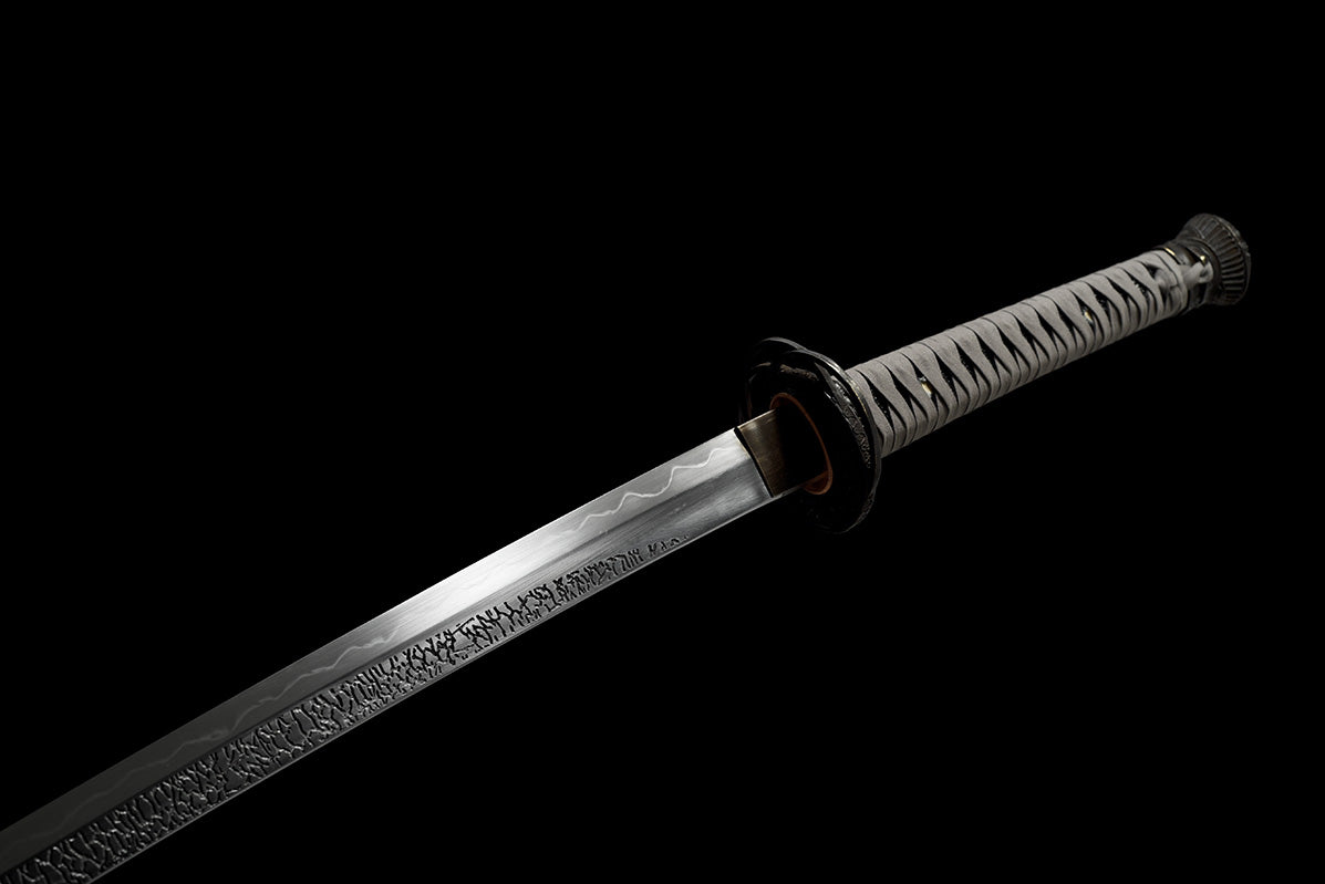 Elden Ring Moonveil Katana Épée de samouraï japonais faite à la main en acier T10 avec hamon