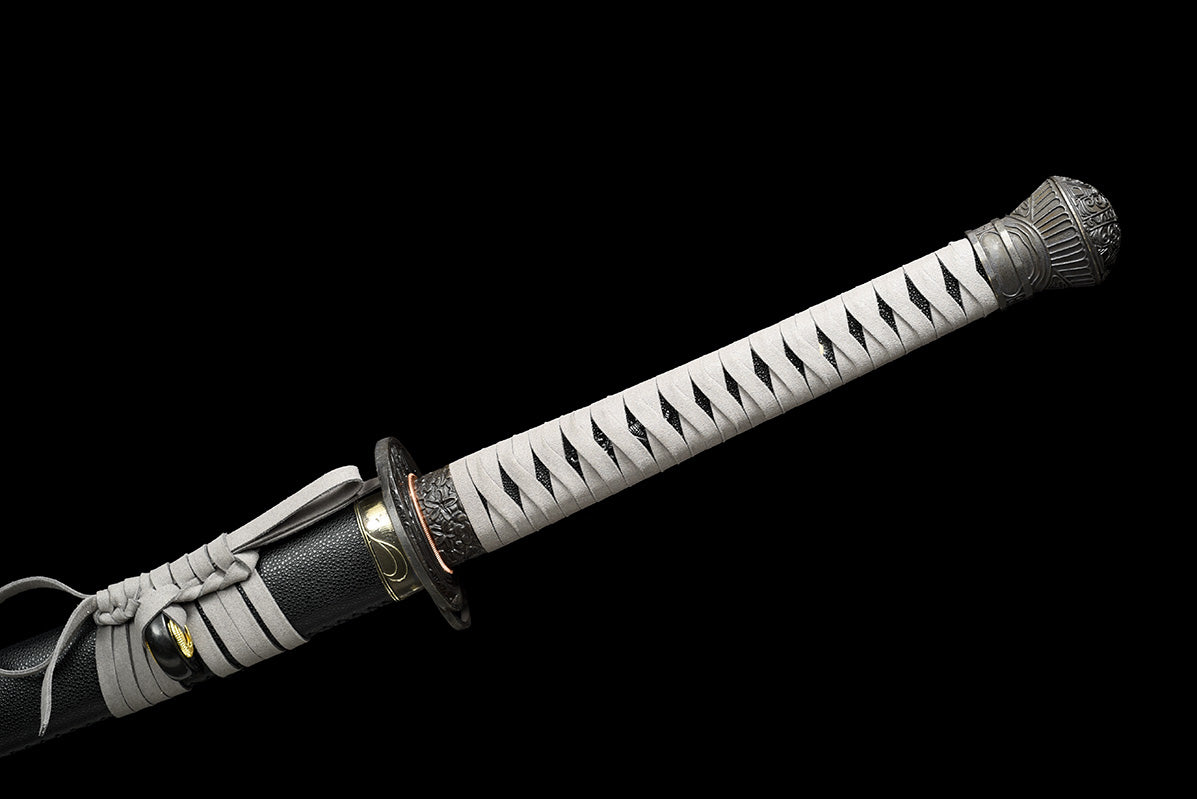Elden Ring Moonveil Katana Épée de samouraï japonais faite à la main en acier T10 avec hamon