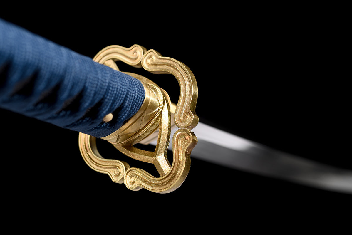 ZELDA Sword Handmade Japanese Samurai Sword T10 steel Hamon Sharpened